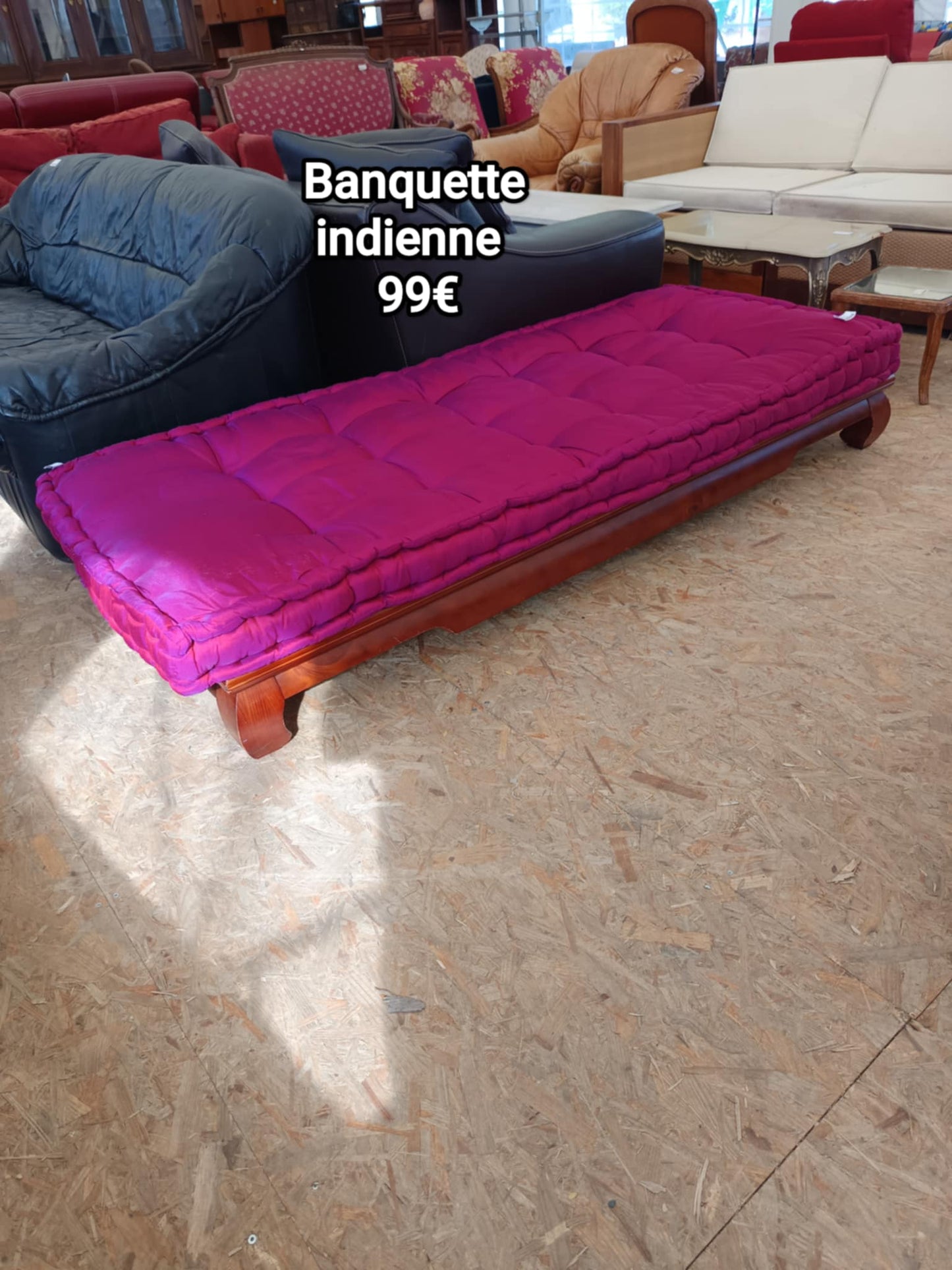 Banquette indienne 040444