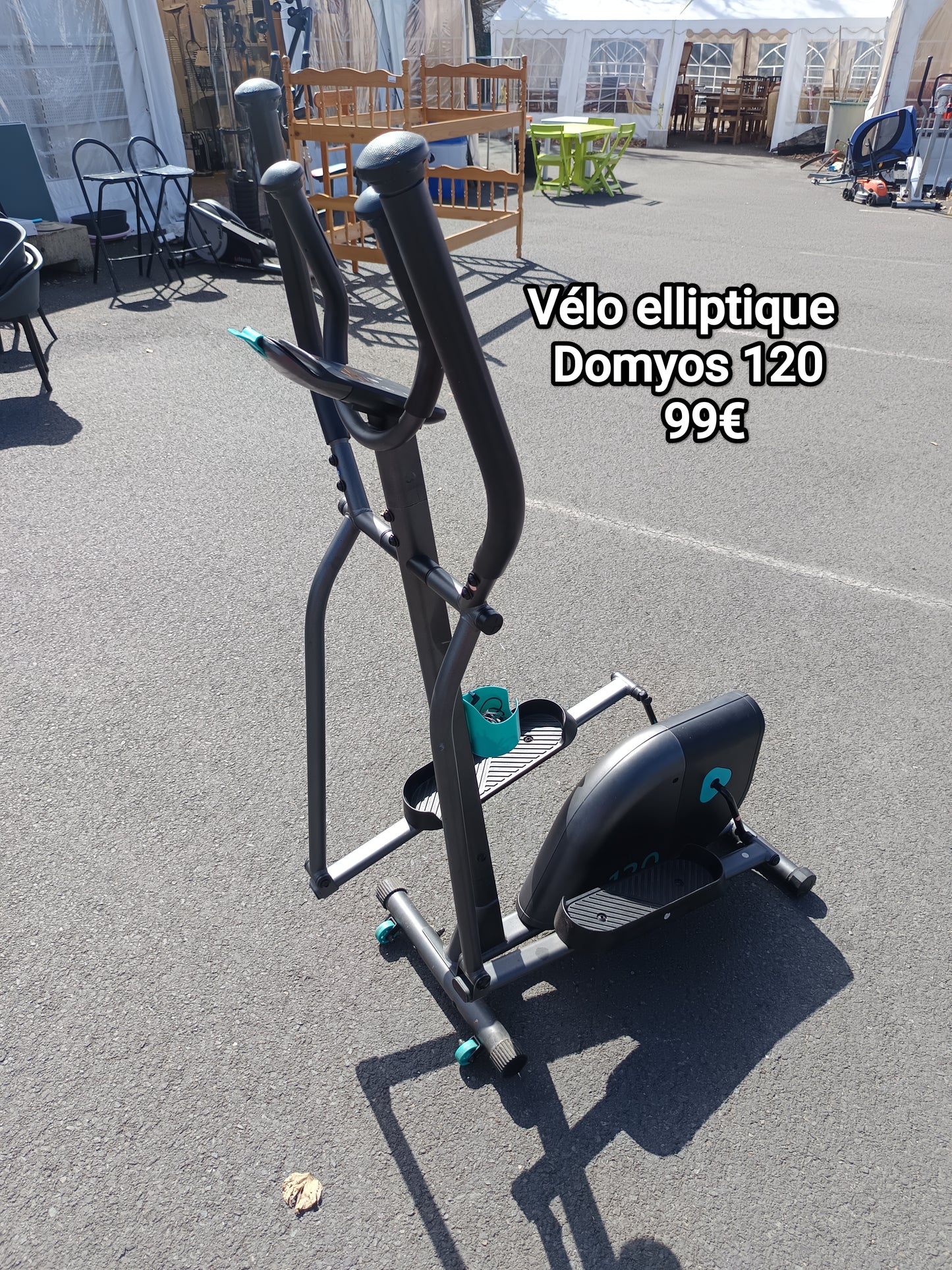 Vélo elliptique Domyos 120 063208