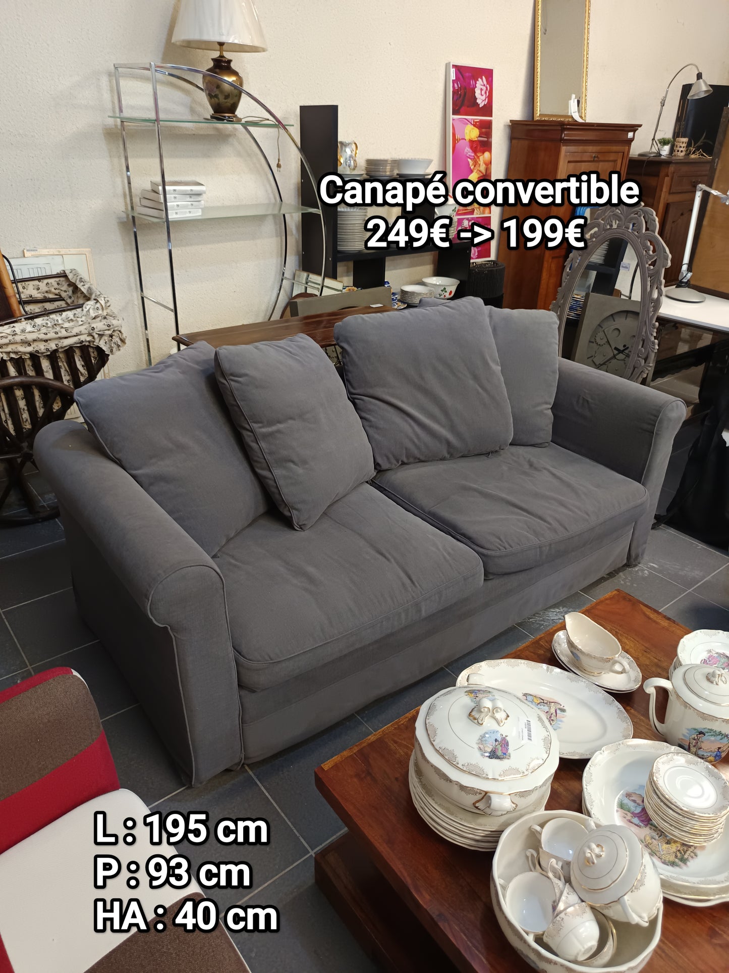 Canapé convertible 061703