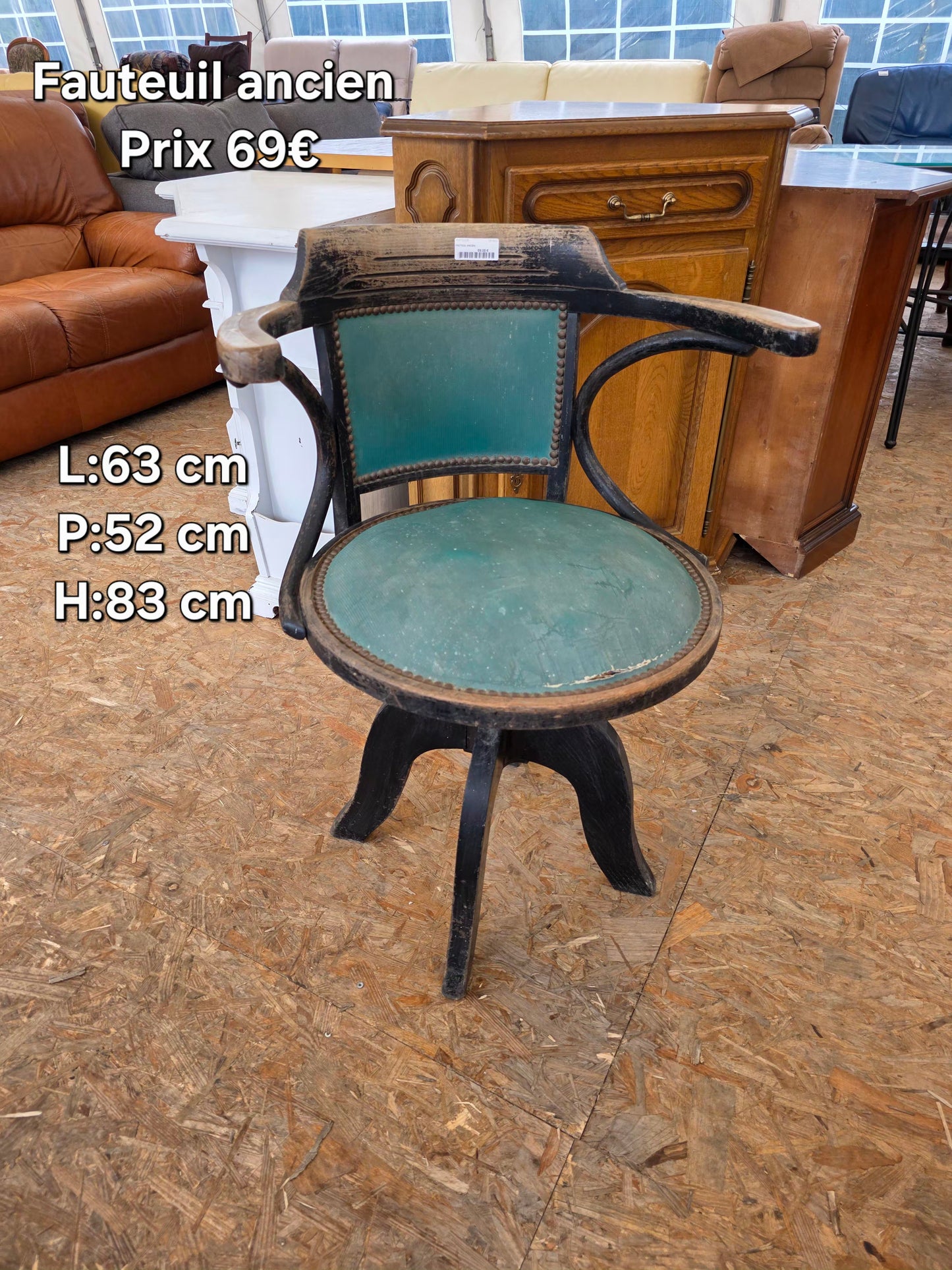 Fauteuil ancien 051802