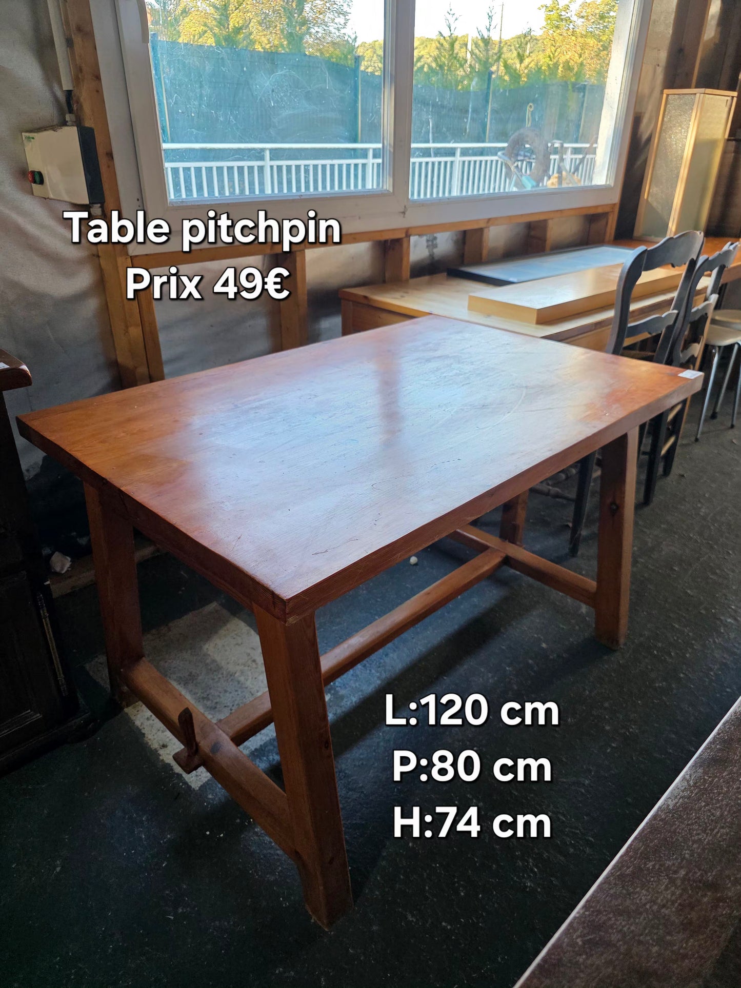 Table pitchpin 047725