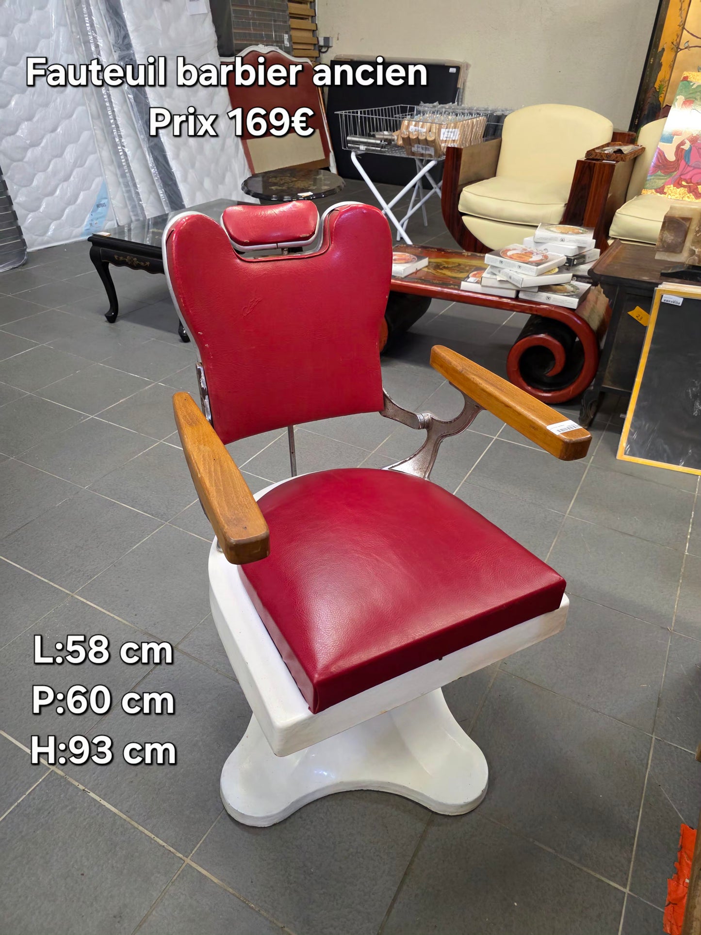 Fauteuil barbier ancien 051811