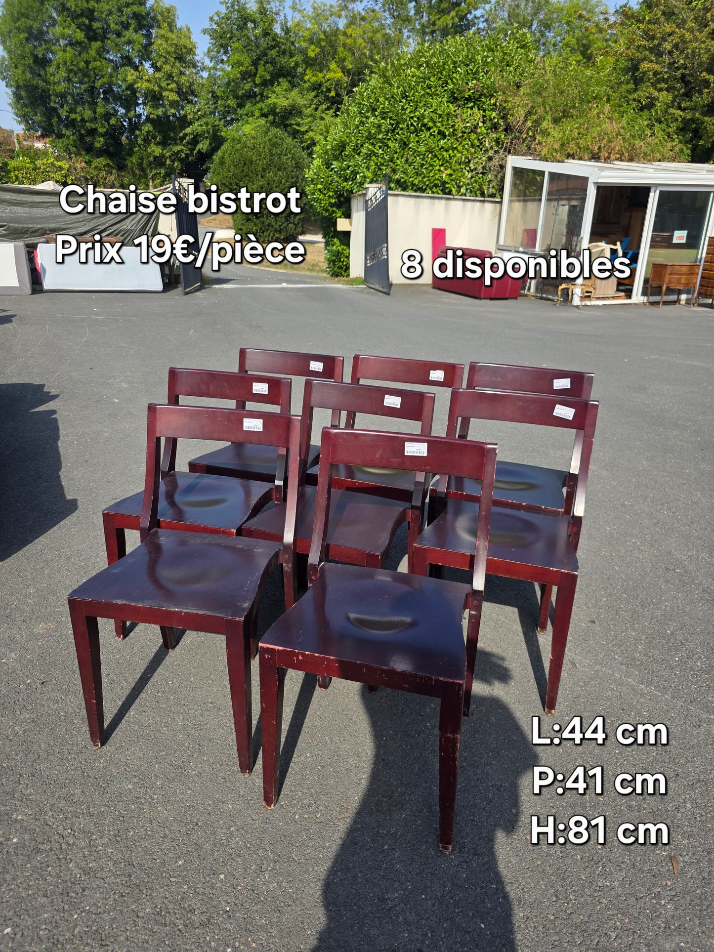 Chaise bistrot 046471