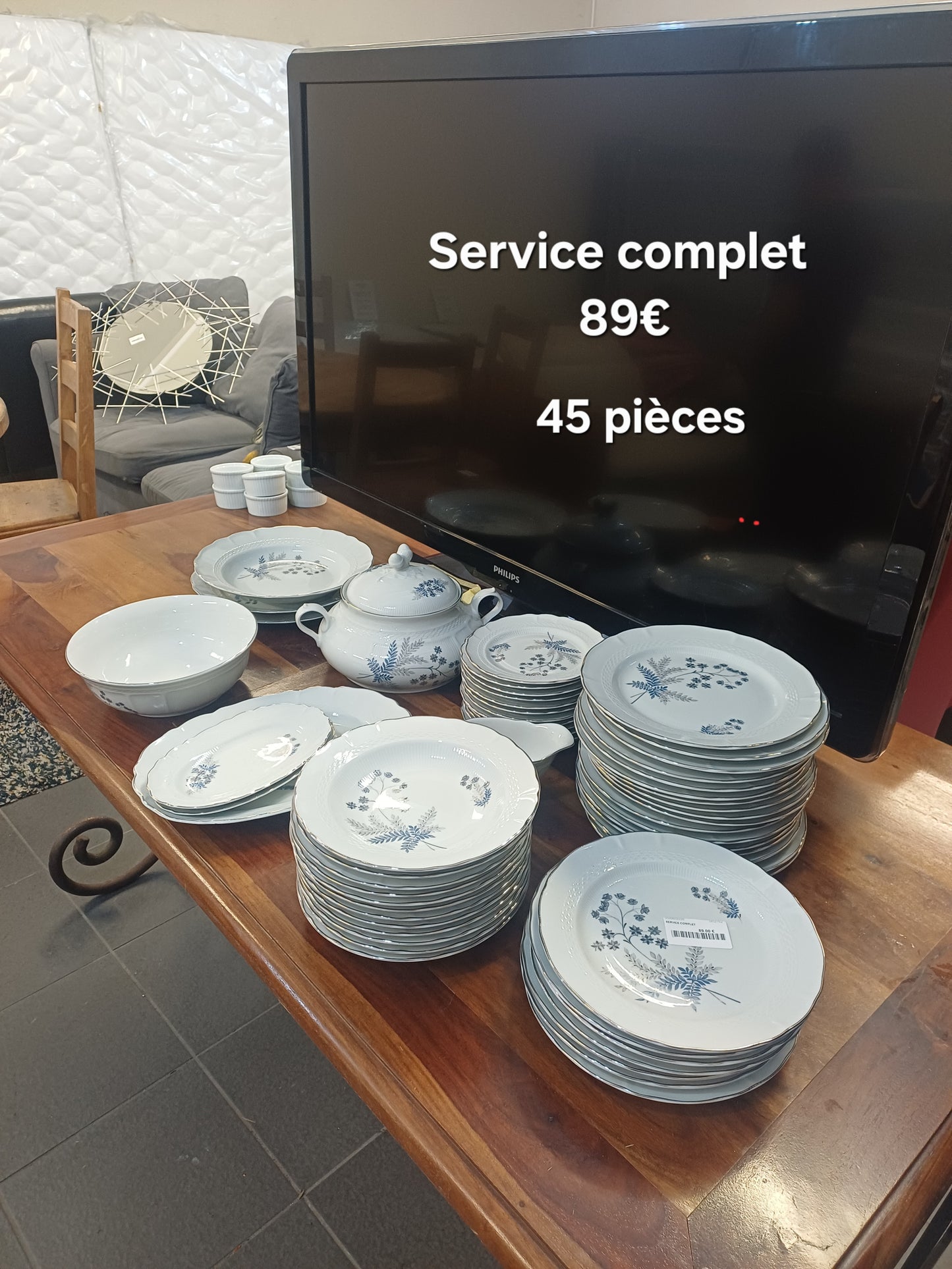 Service complet 45 pièces 062762