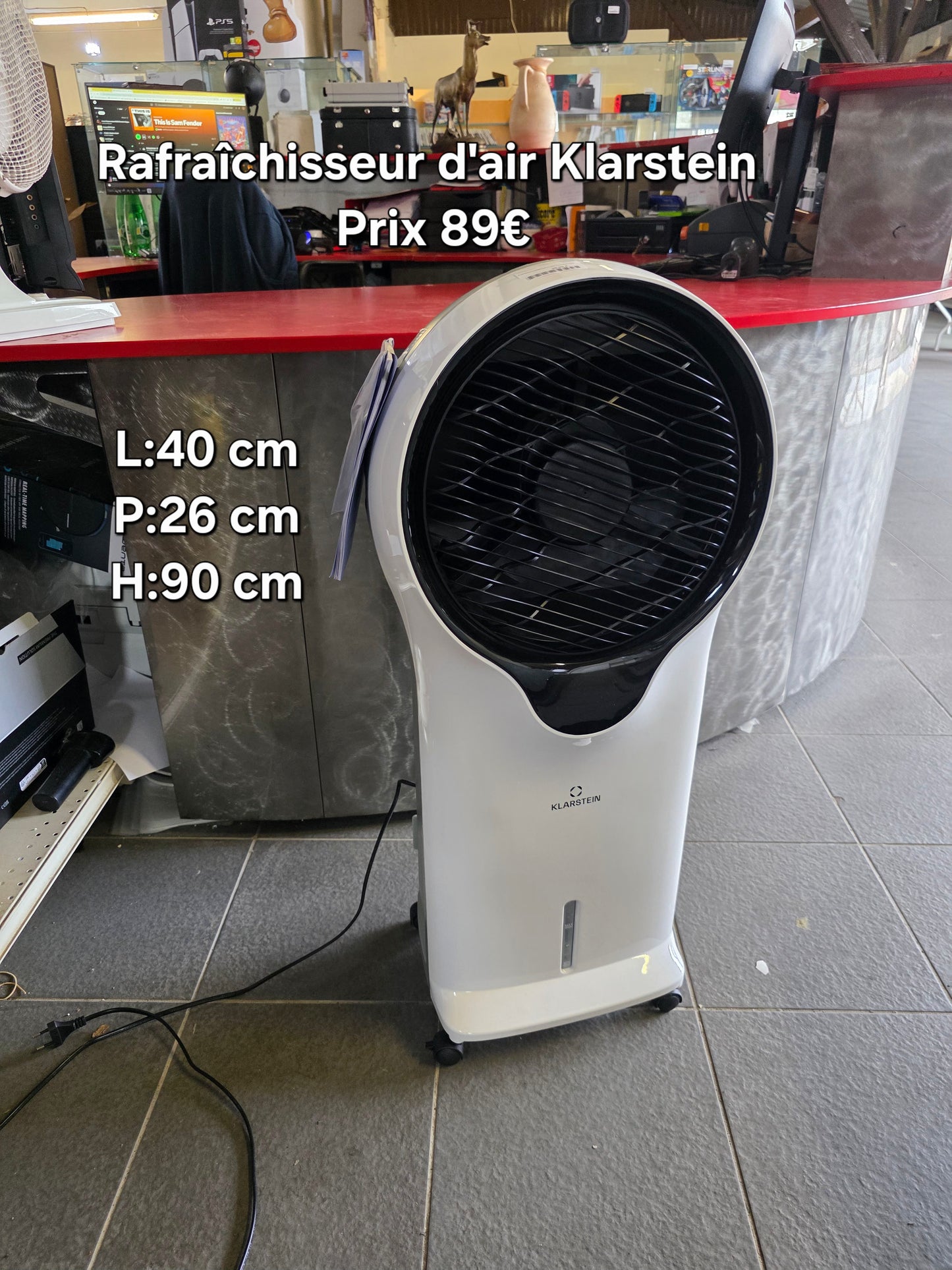 Rafraîchisseur d'air Klarstein 047218
