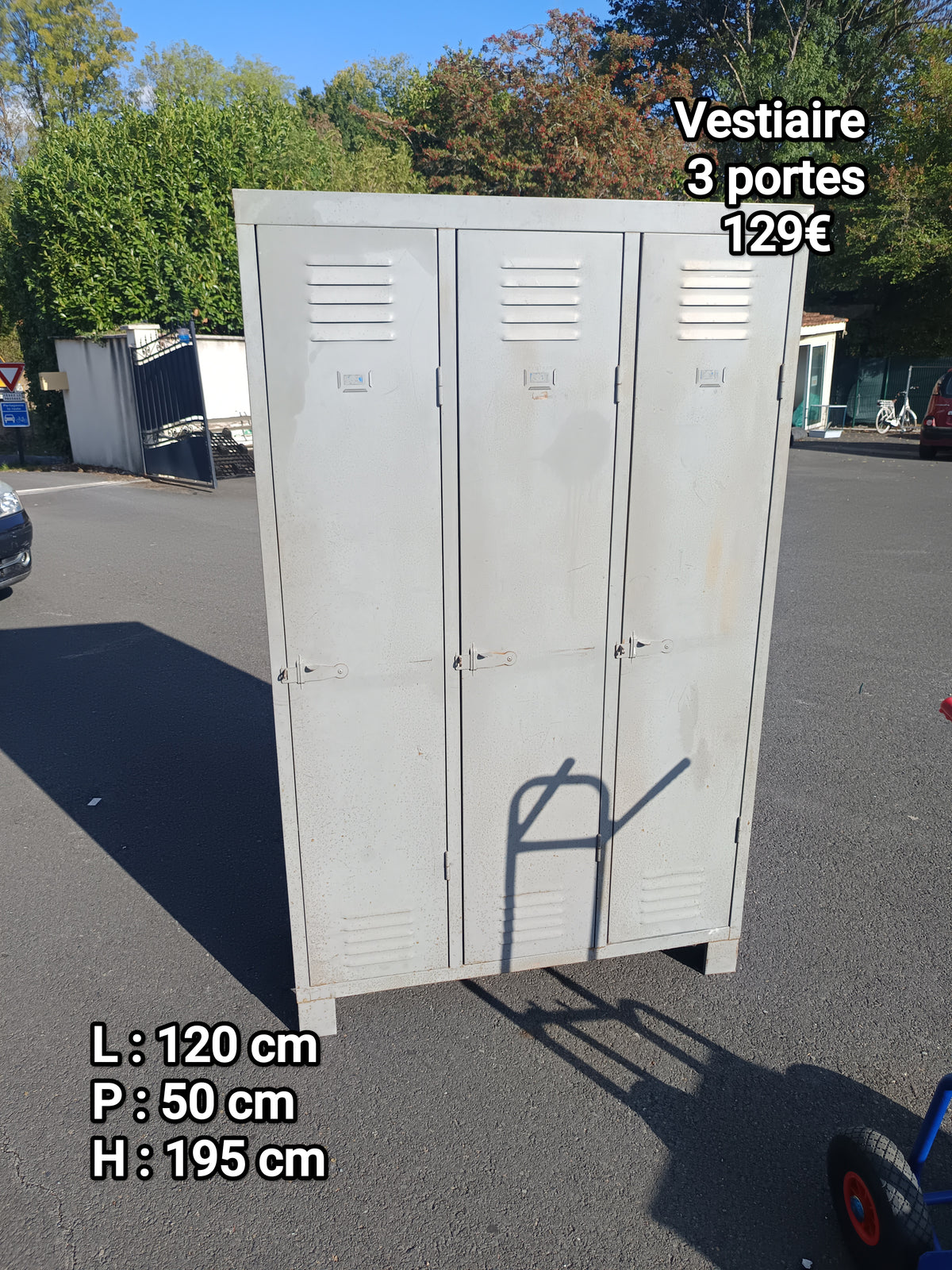 Vestiaire 3 portes 069045
