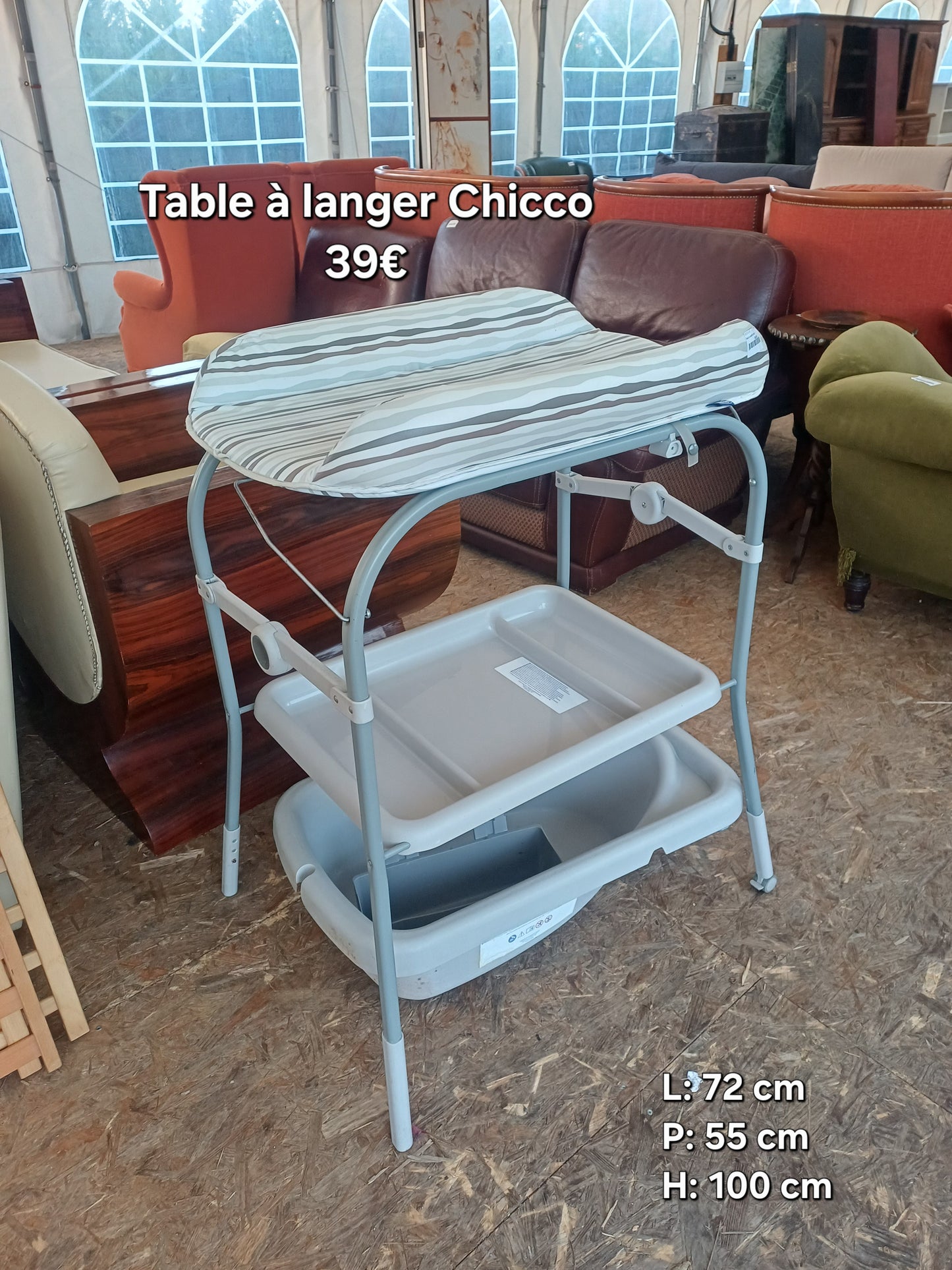 Table à langer Chicco 057644