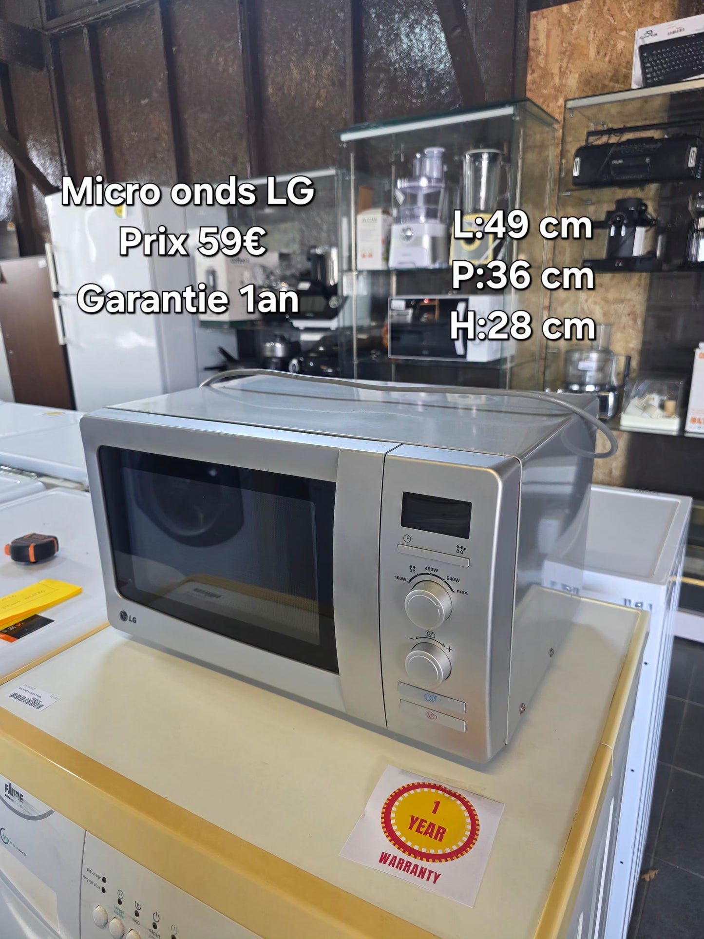 Micro ondes LG 051168