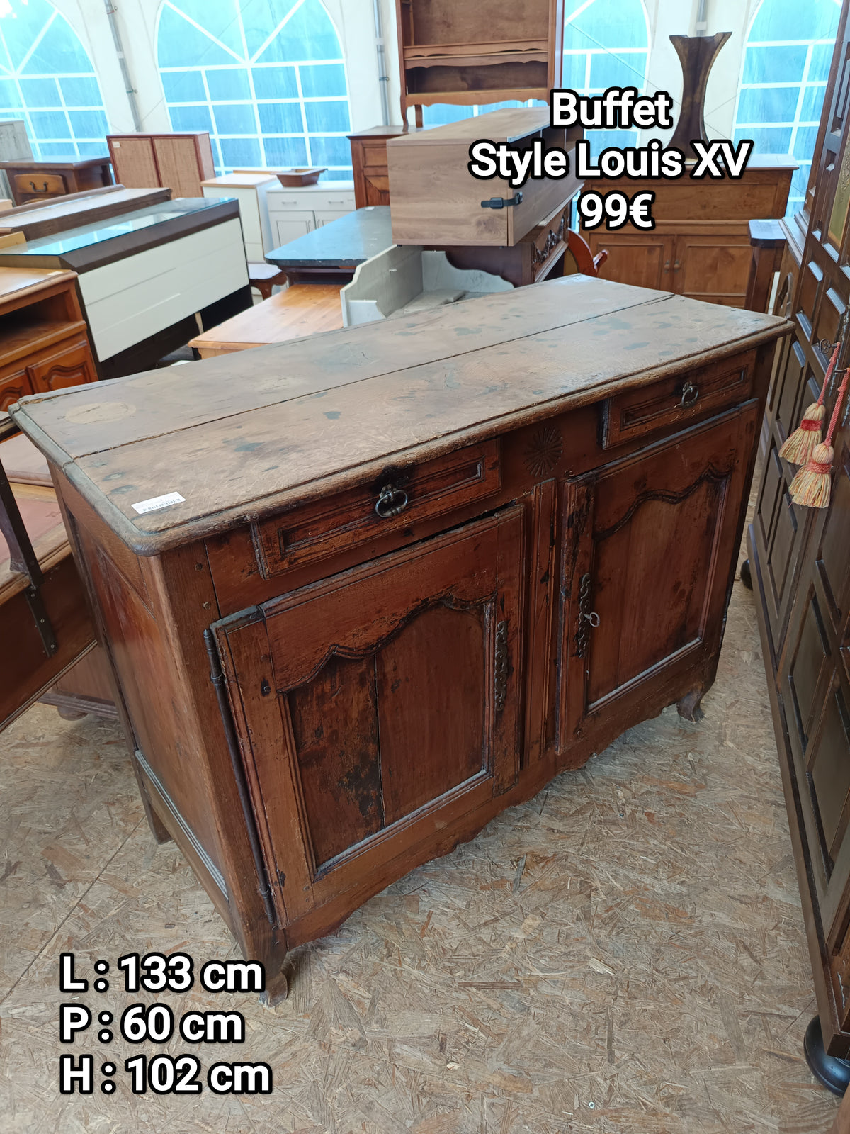 Buffet style Louis XV 068356