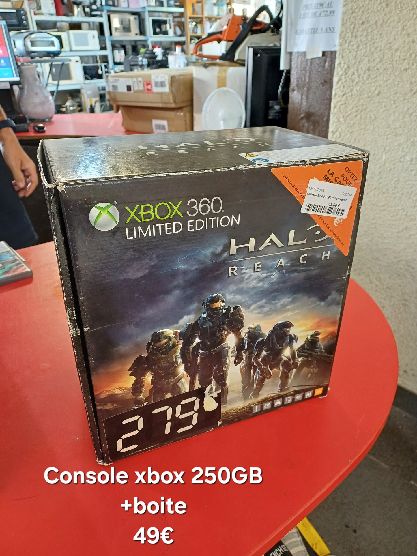 Console xbox 360 250GB + boite 066734