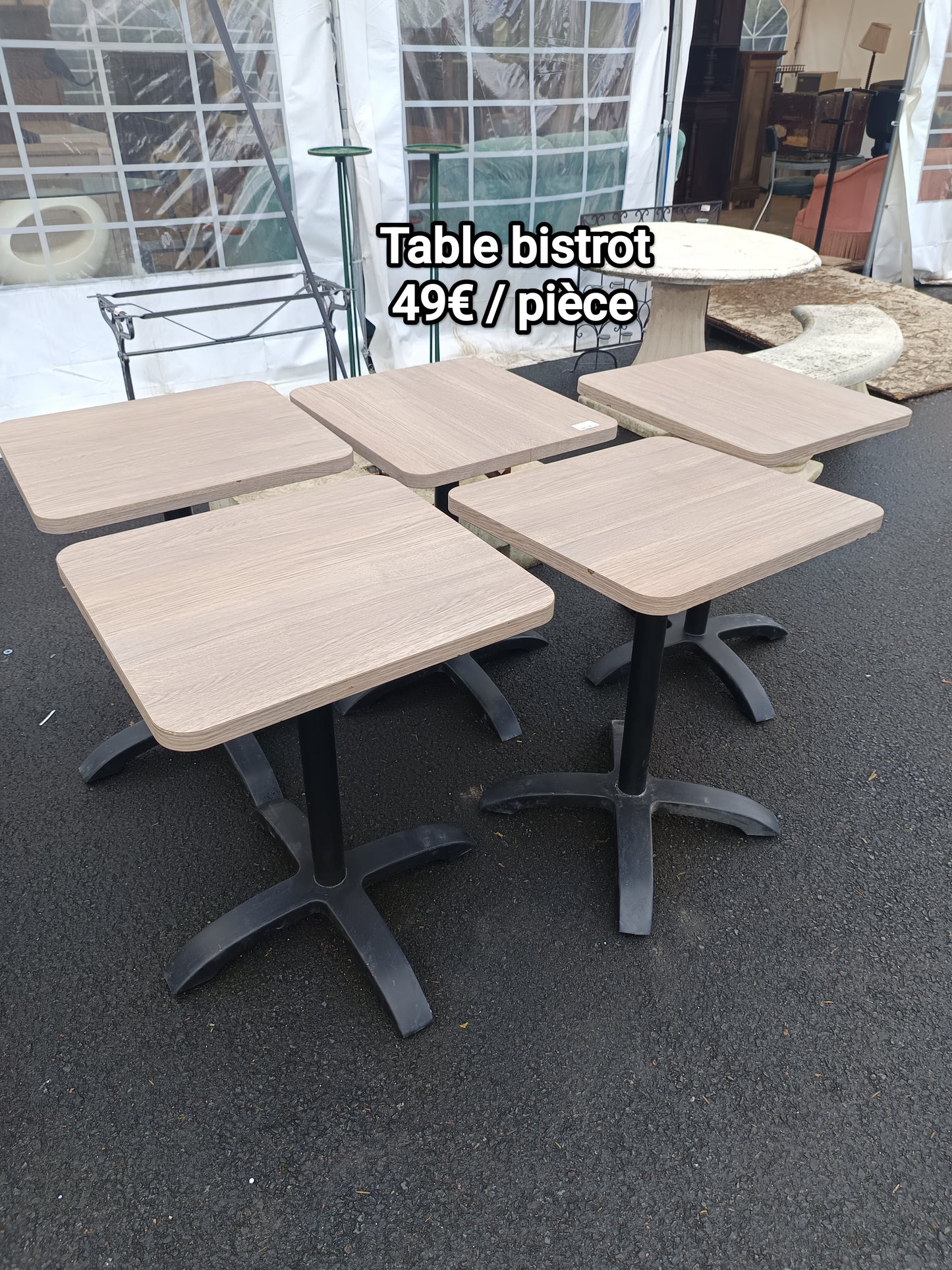 Table de bistrot 038432