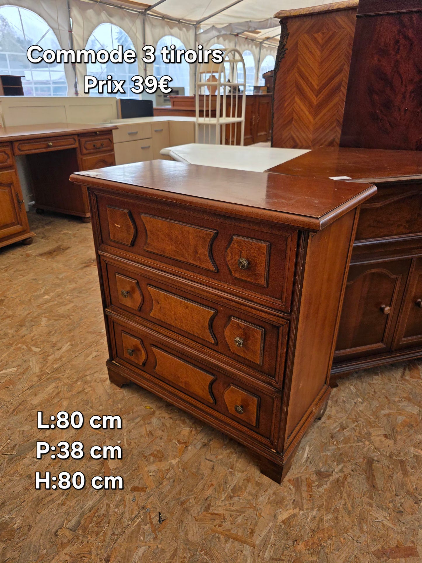 Commode 3 tiroirs 050564