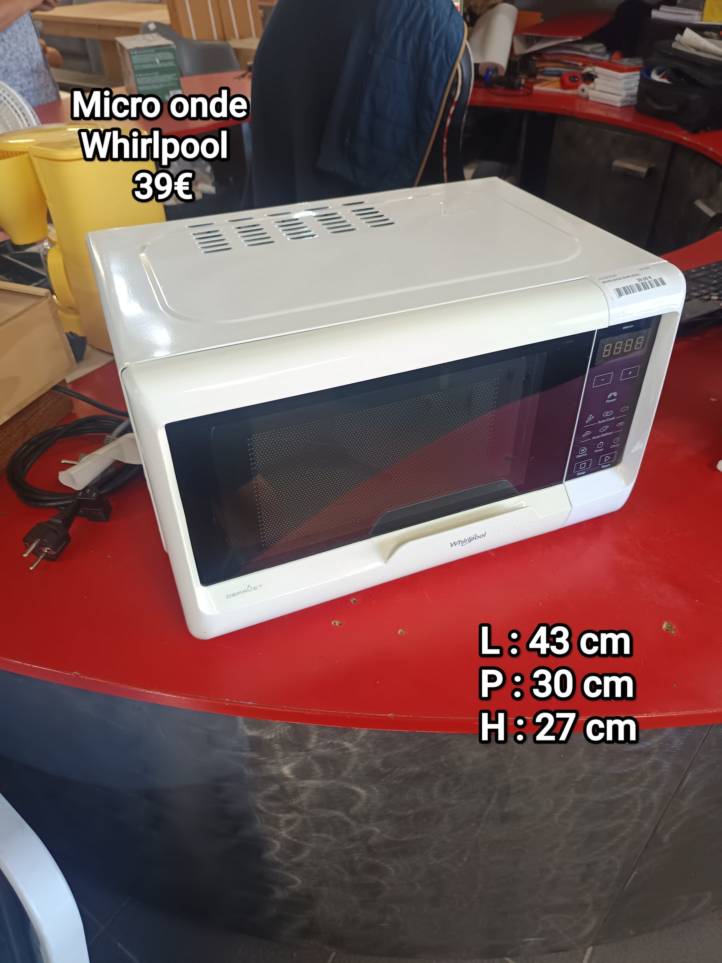 Micro ondes Whirlpool 067087