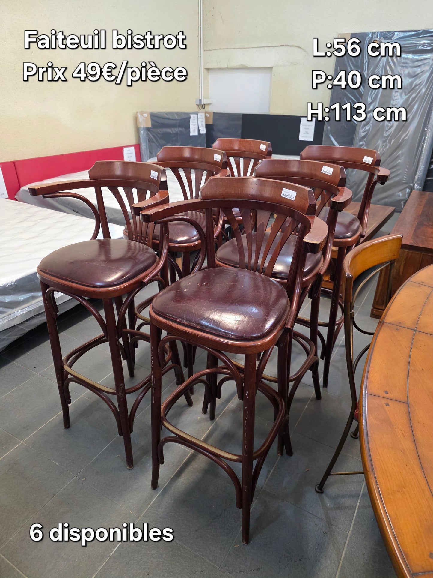 Fauteuil bistrot 053067