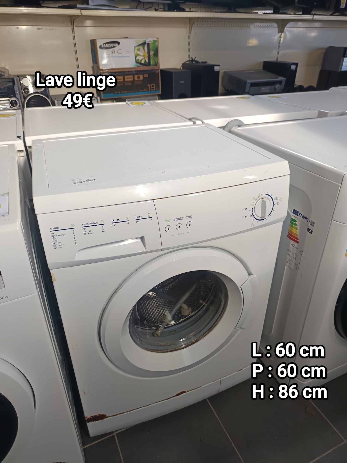 Lave linge 049155