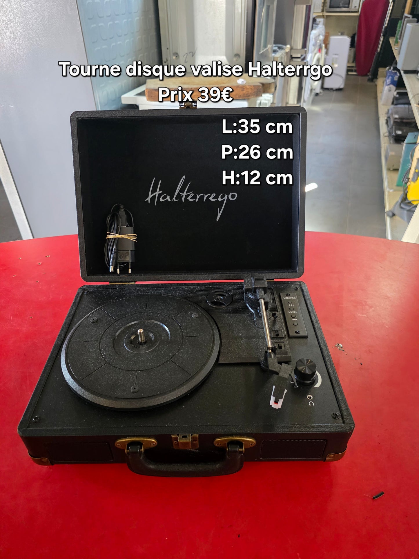 Tourne disque Halterrgo 047072