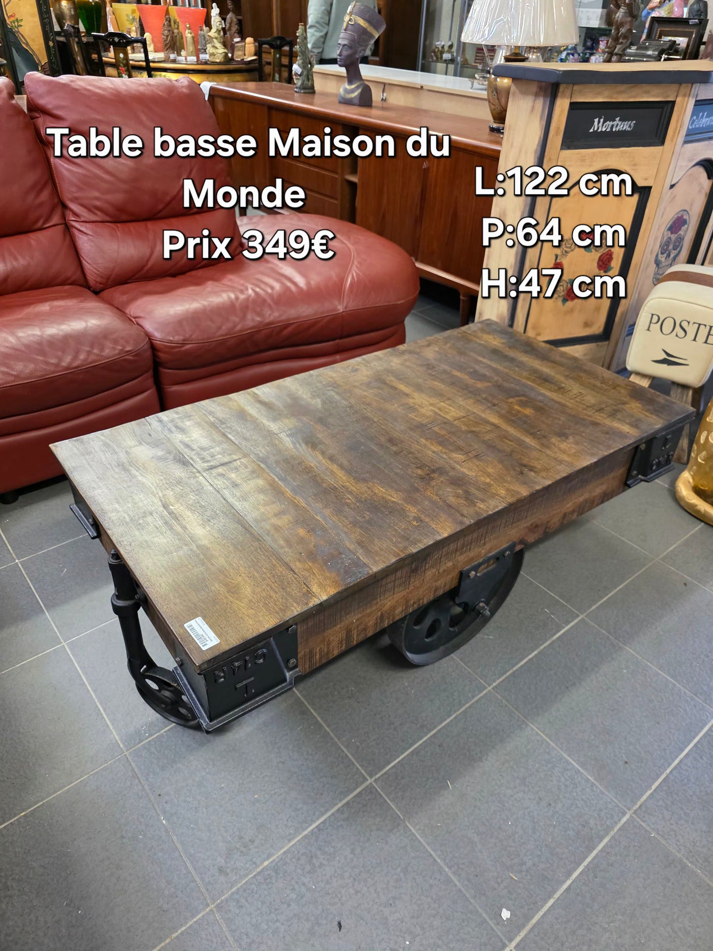 Table basse Maison du Monde 052632