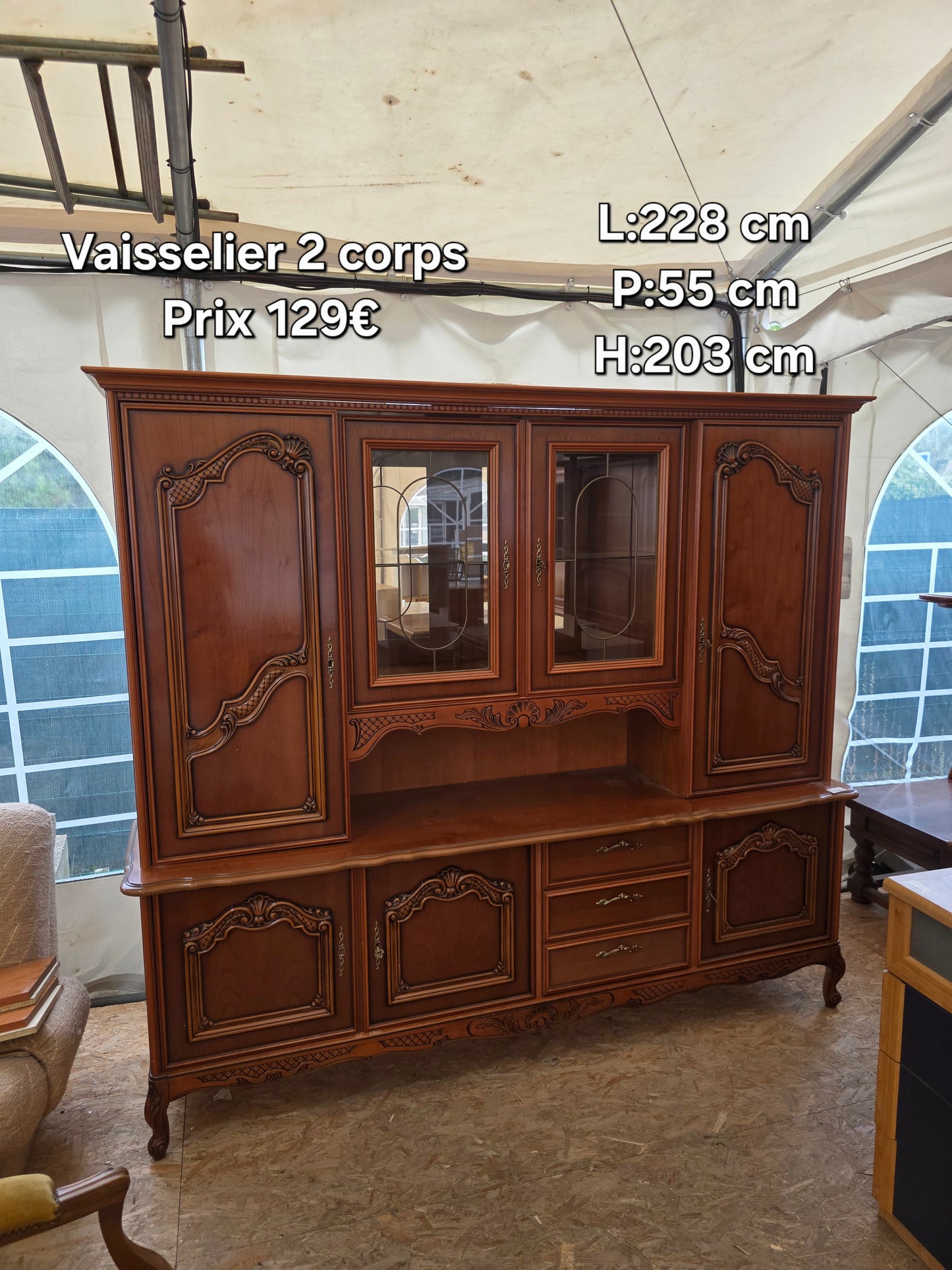 Vaisselier 2 corps 046730