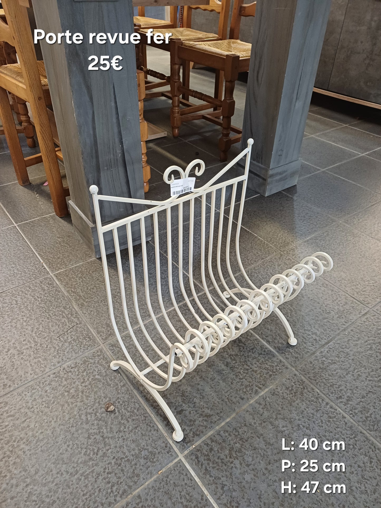 Porte revue fer 067135