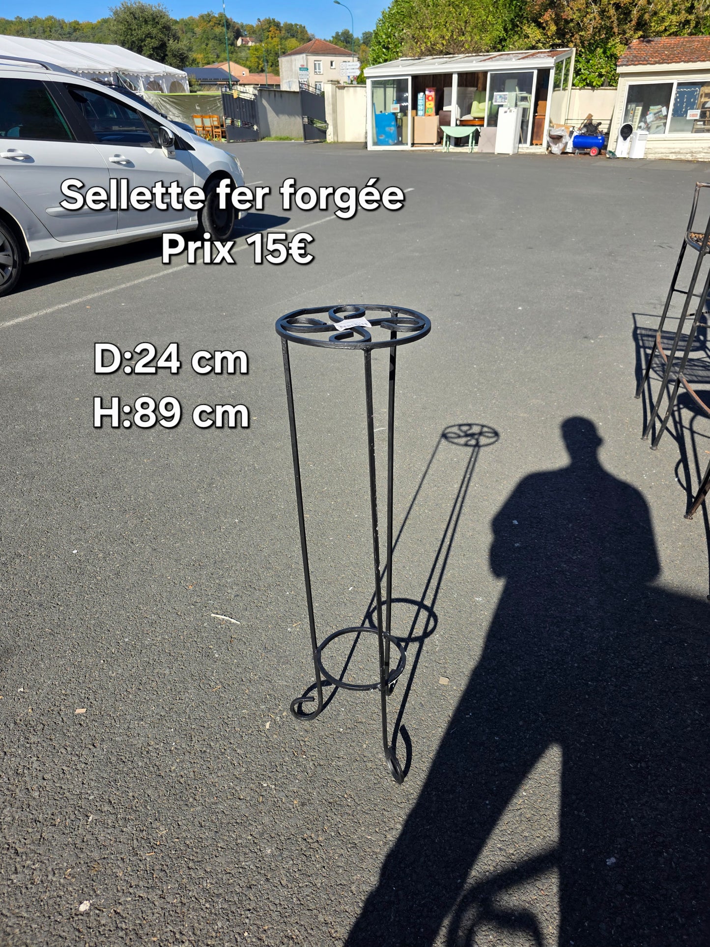 Sellette fer forgée 049790