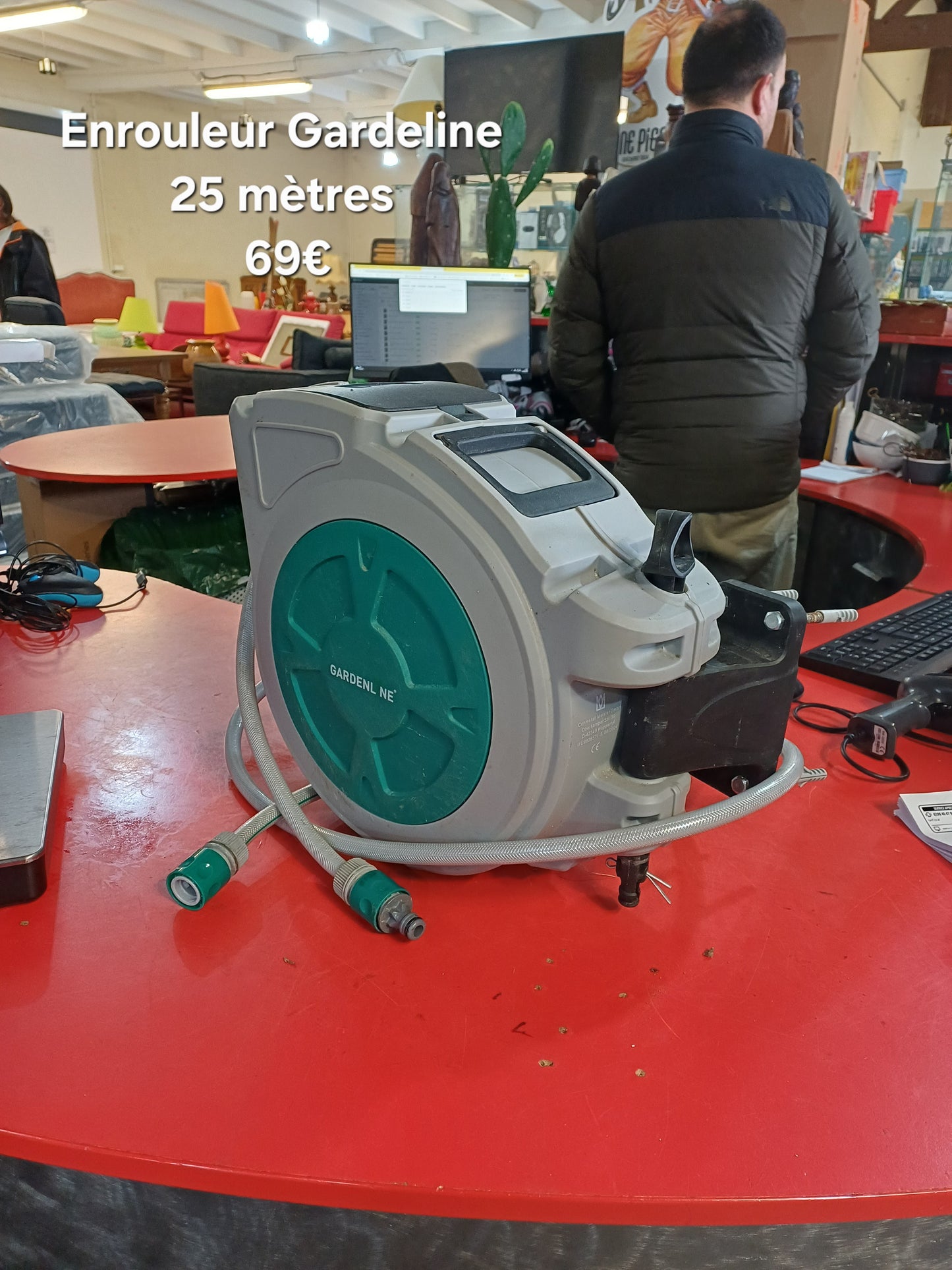 Enrouleur Gardeline 25 mètres 057448