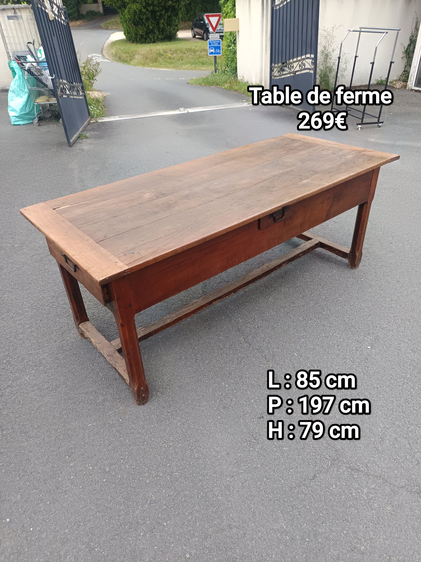 Table de ferme 062884