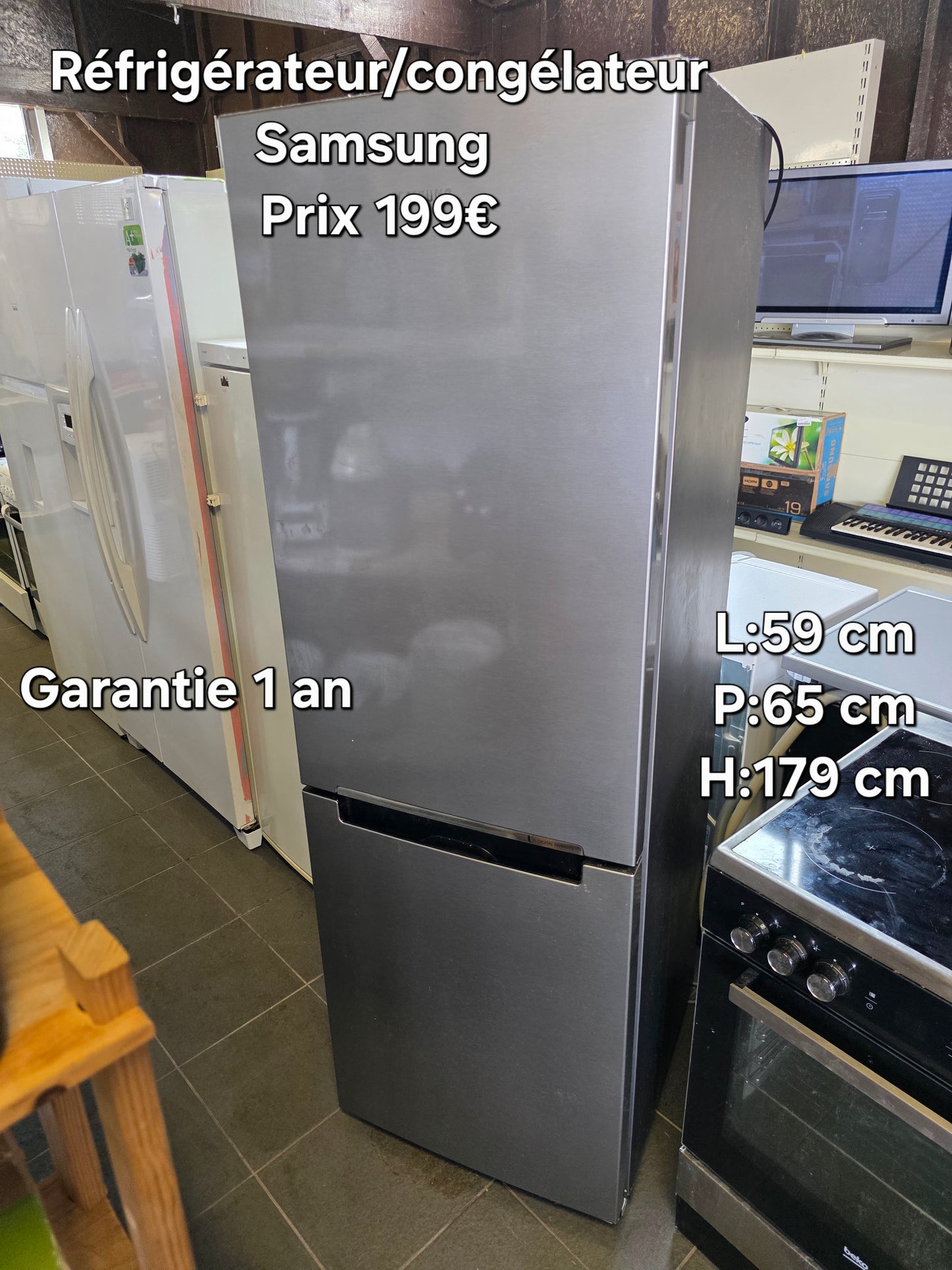 Réfrigérateur congélateur Samsung 047342