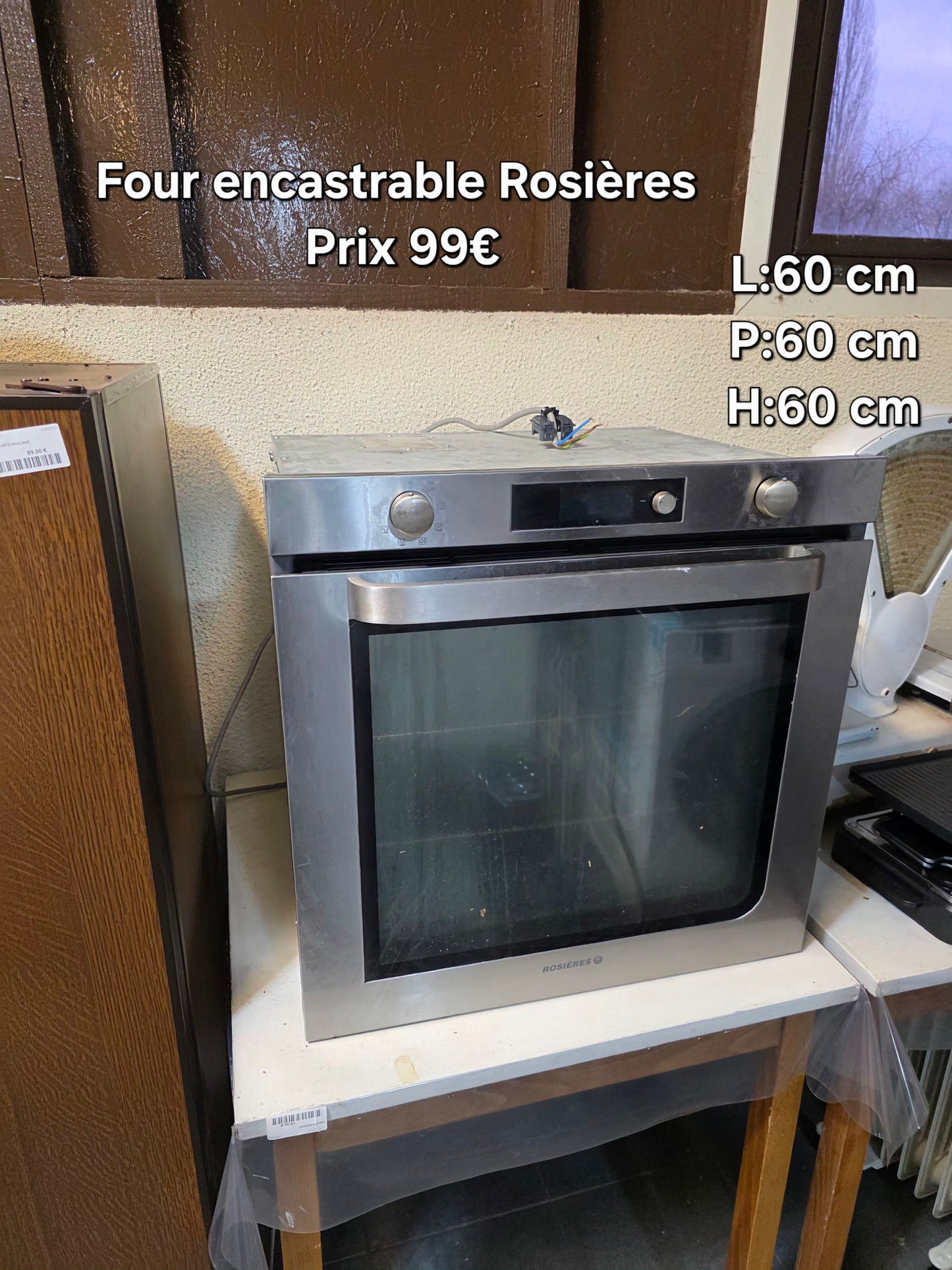 Four encastrable Rosières 053393