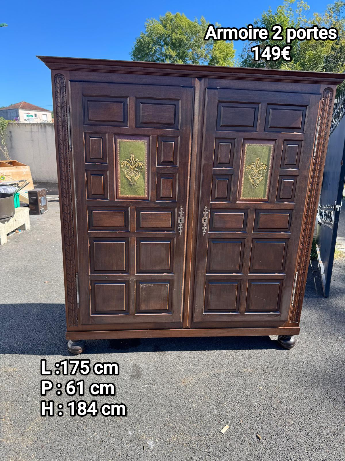 Armoire 2 portes 068178