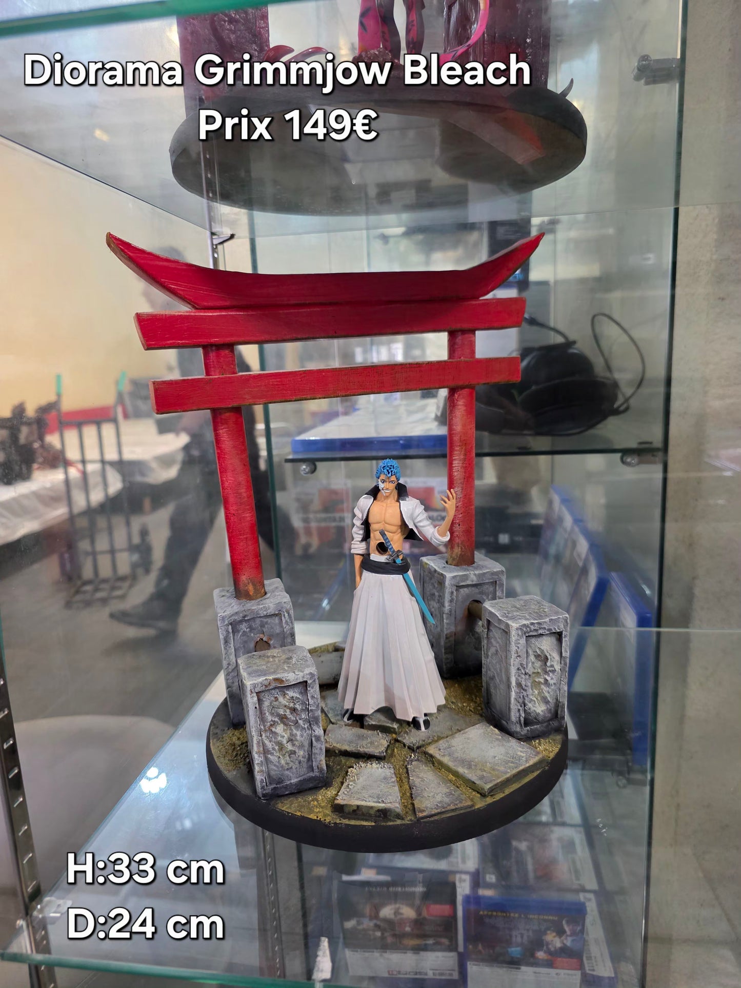 Diorama Grimmjow Bleach 053328