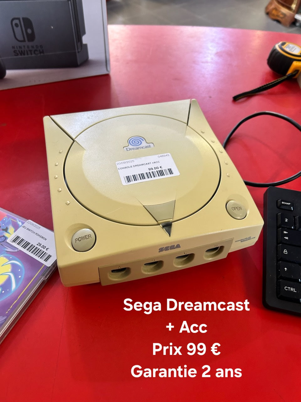 Sega Dreamcast 048943 Garantie 2 ans