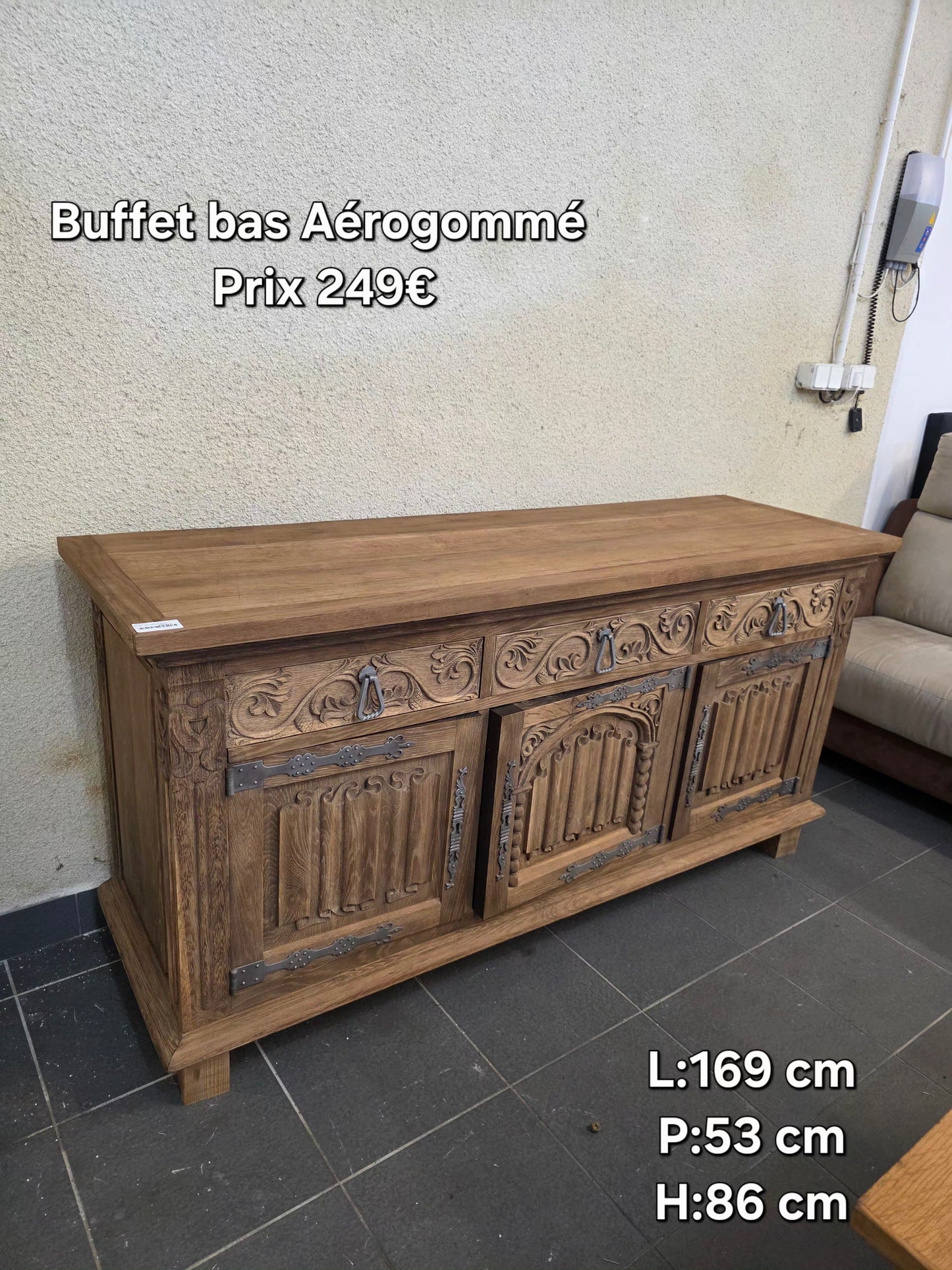 Buffet bas Aérogommé 057316