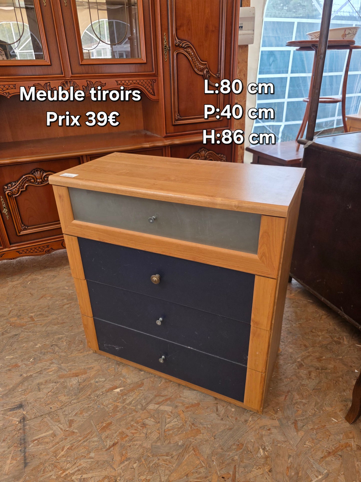 Meuble tiroirs 046754