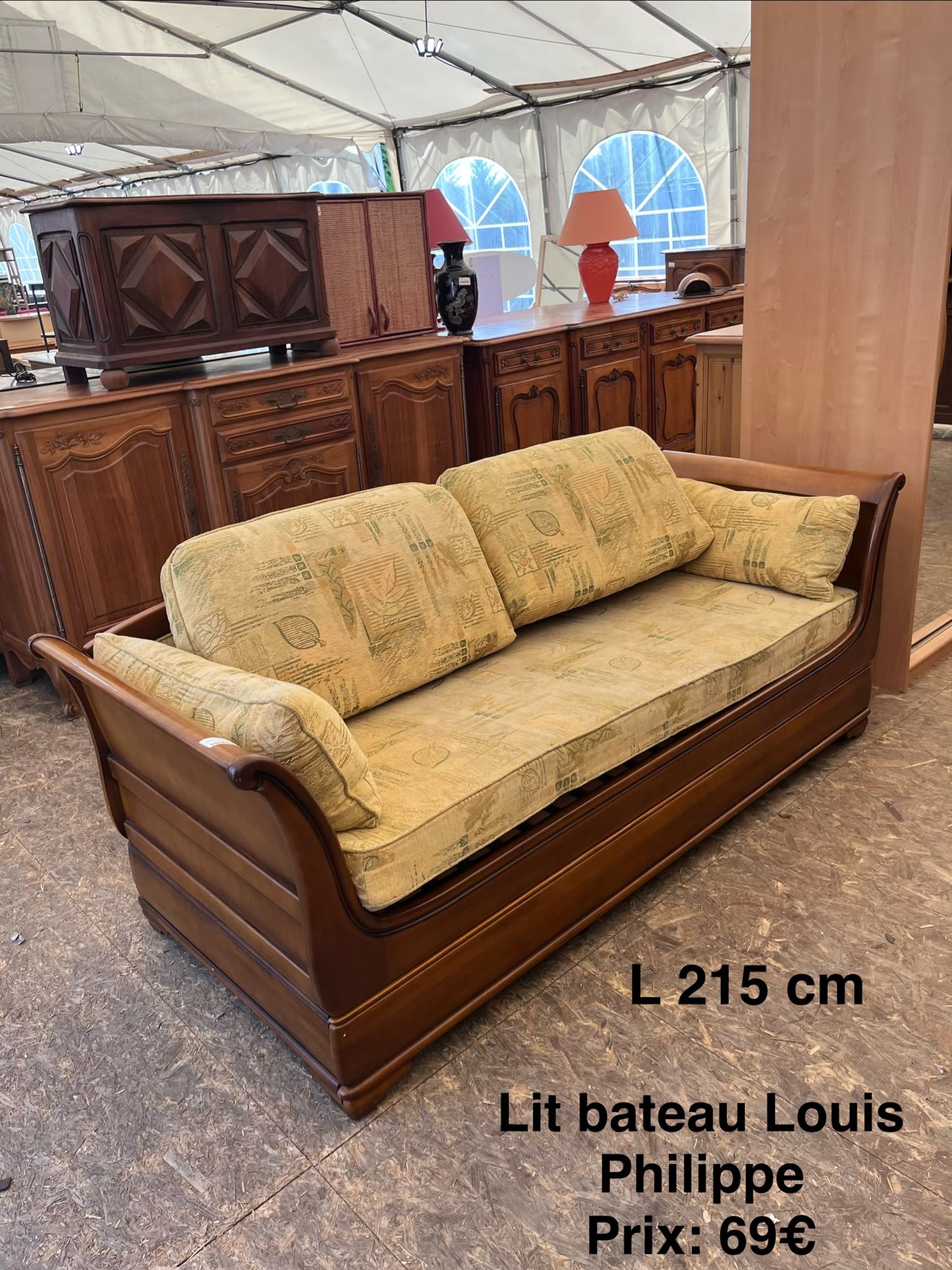 Lit bateau convertible style LP