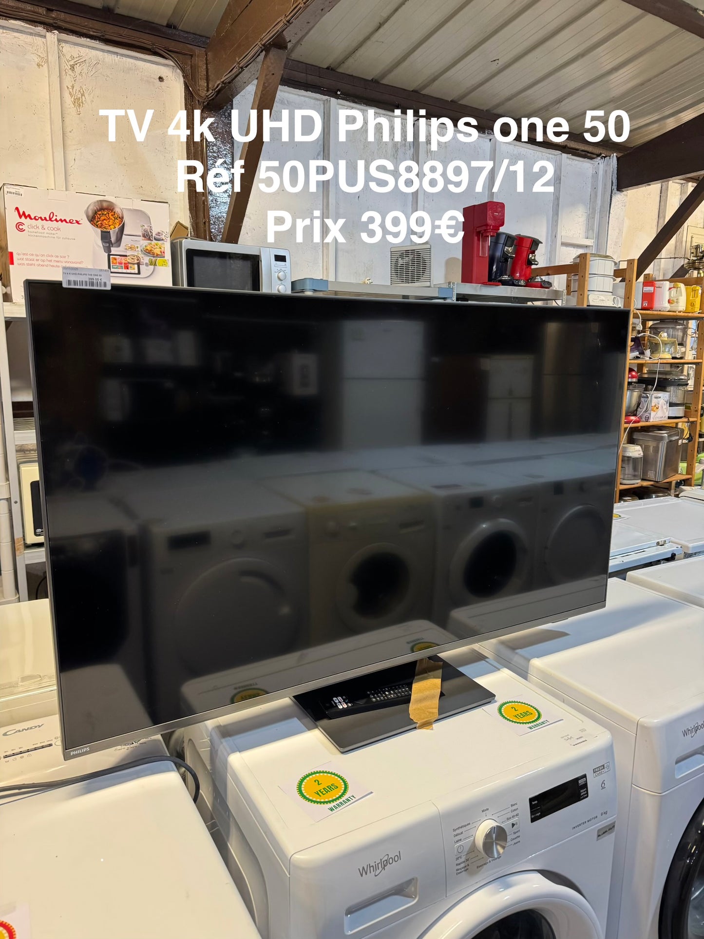 TV 4k UHD Philips the one 50 051435