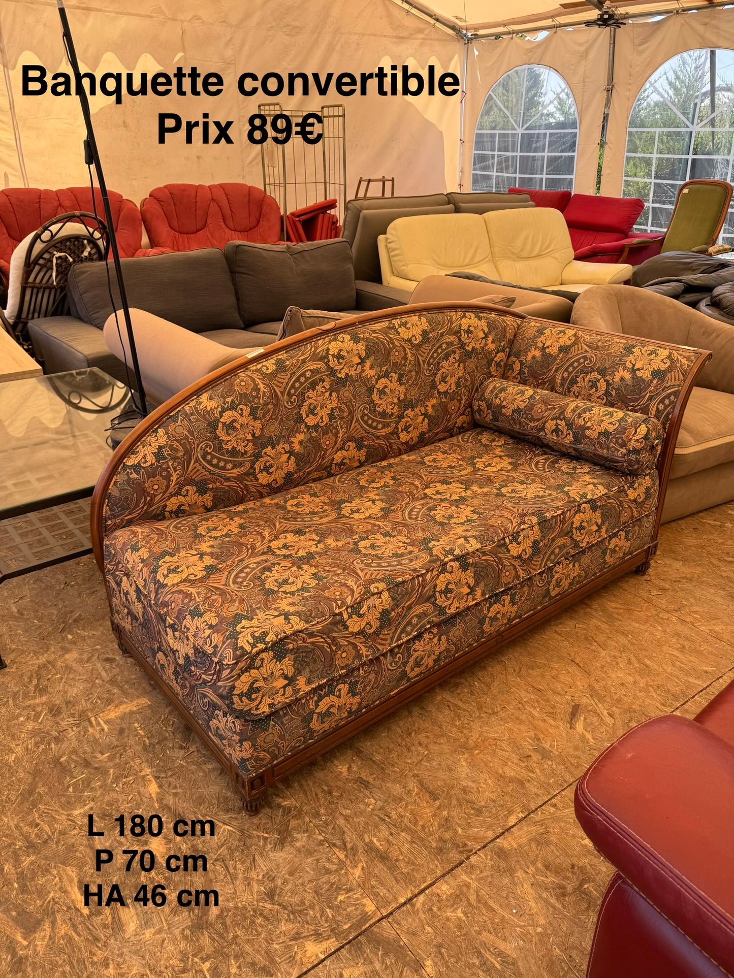 Banquette convertible 065047