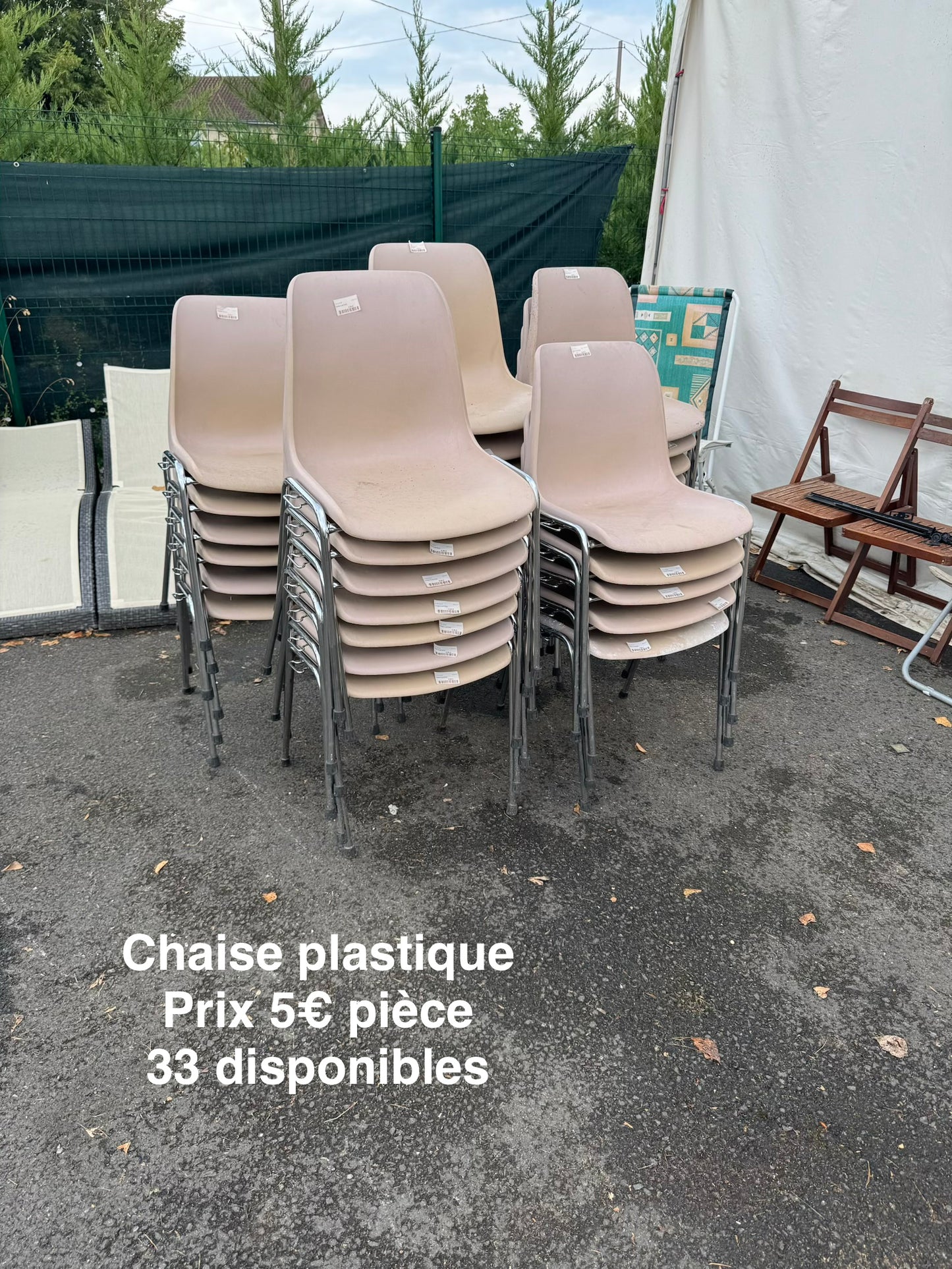Chaise plastique 065479