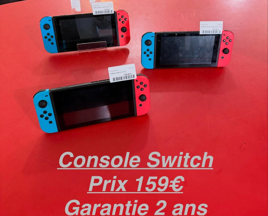 Console Switch garantie 2 ans