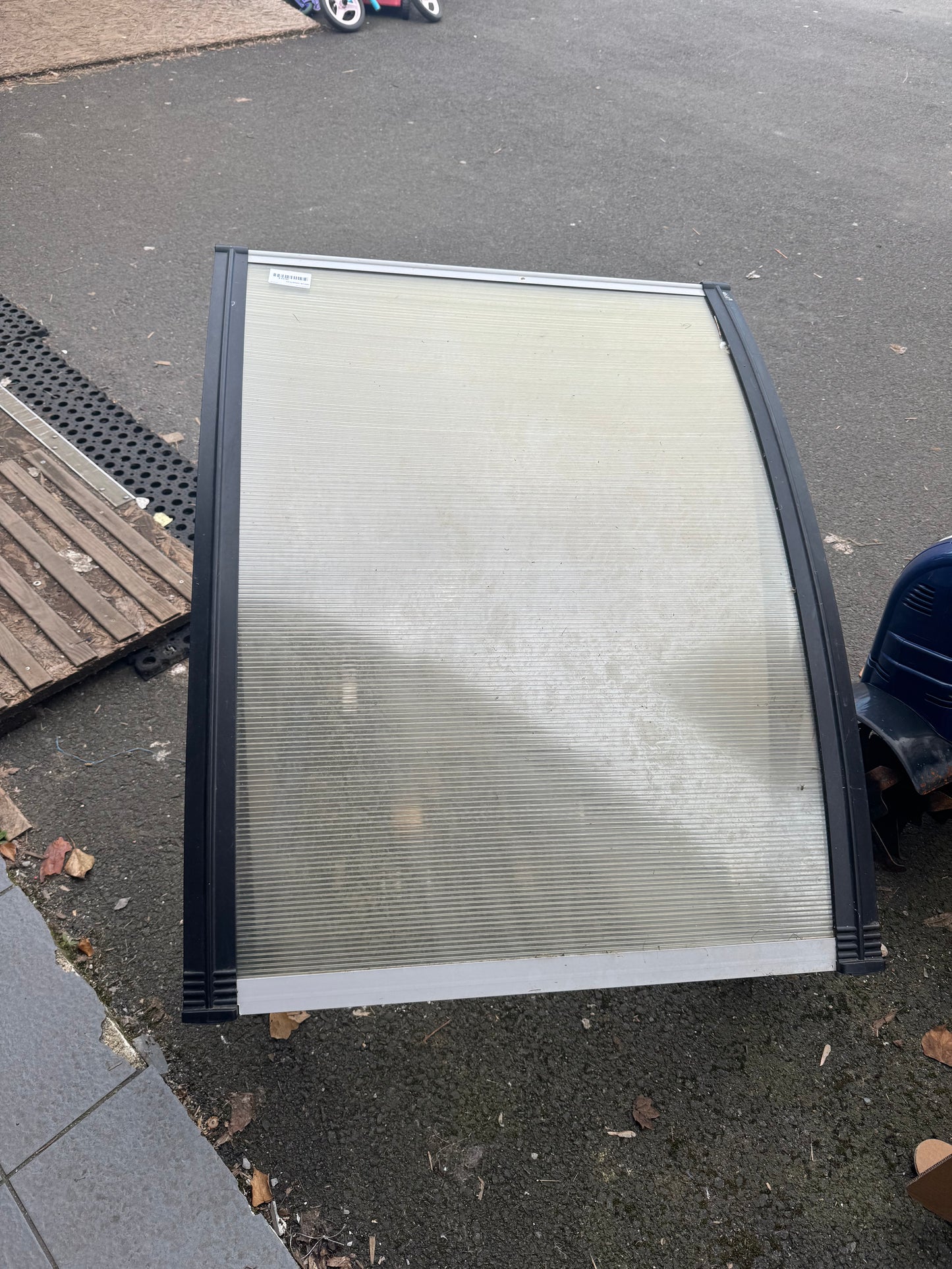 Abri de jardin plexi 058087