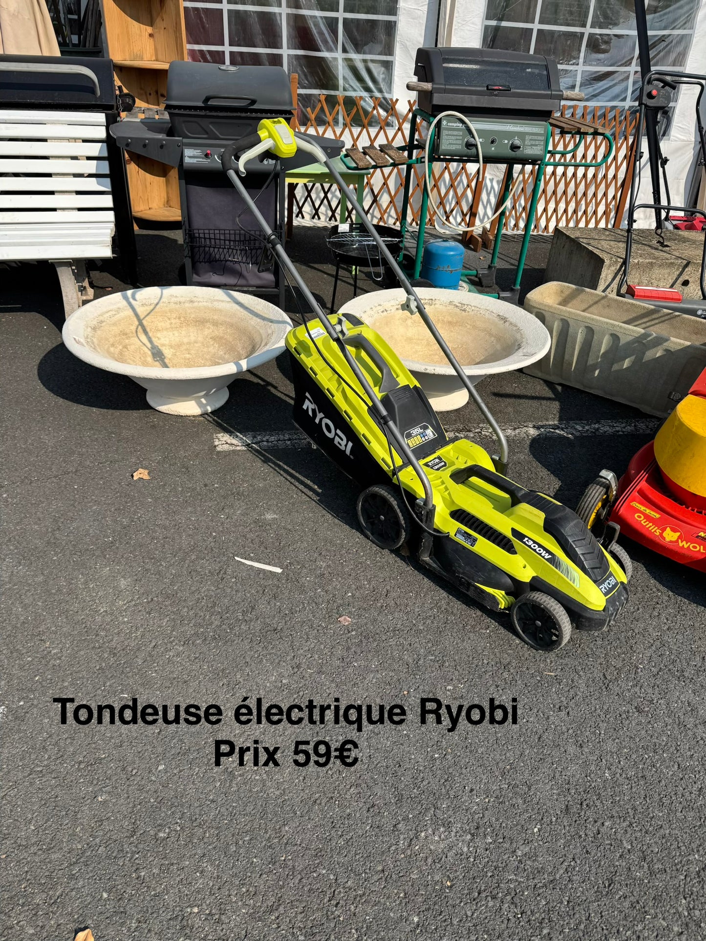 Tondeuse électrique Ryobi 055310