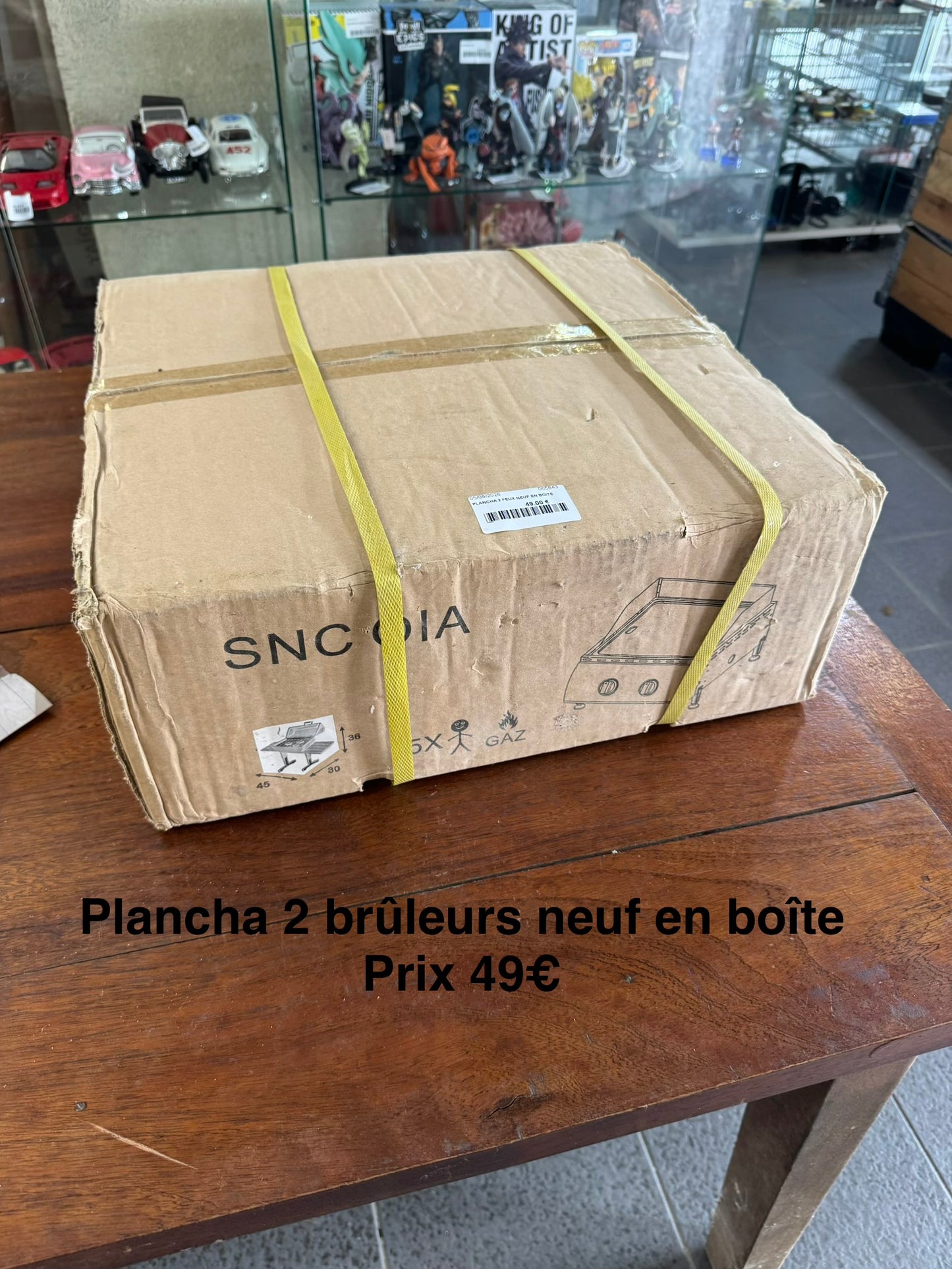 Plancha 2 brûleurs neuf en boîte 065843
