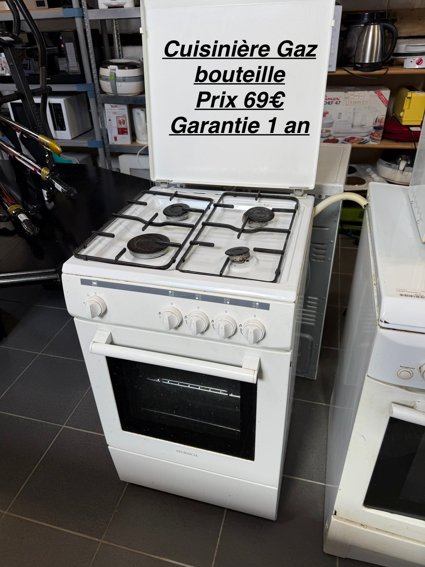 Cuisinière Technical gaz bouteille 064162