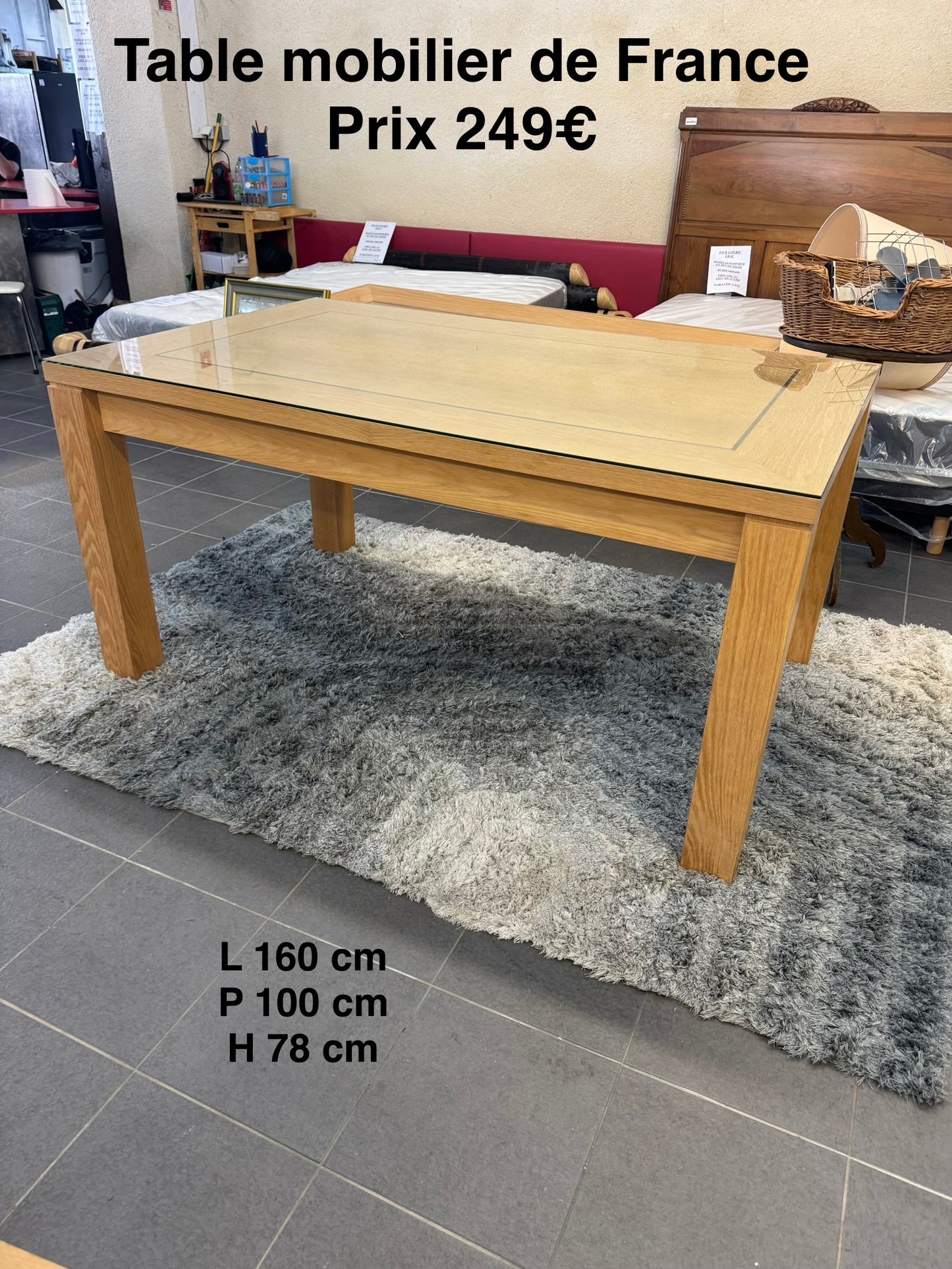 Table mobilier de France 063109