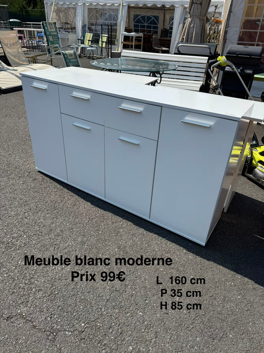 Meuble blanc moderne 065386