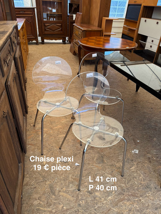 Chaise plexi 046371