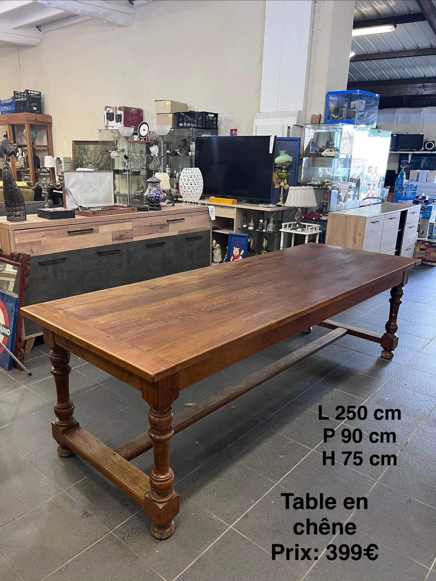 Table en chêne 067194
