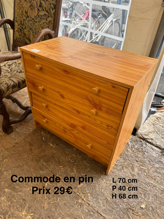 Commode en pin 061862
