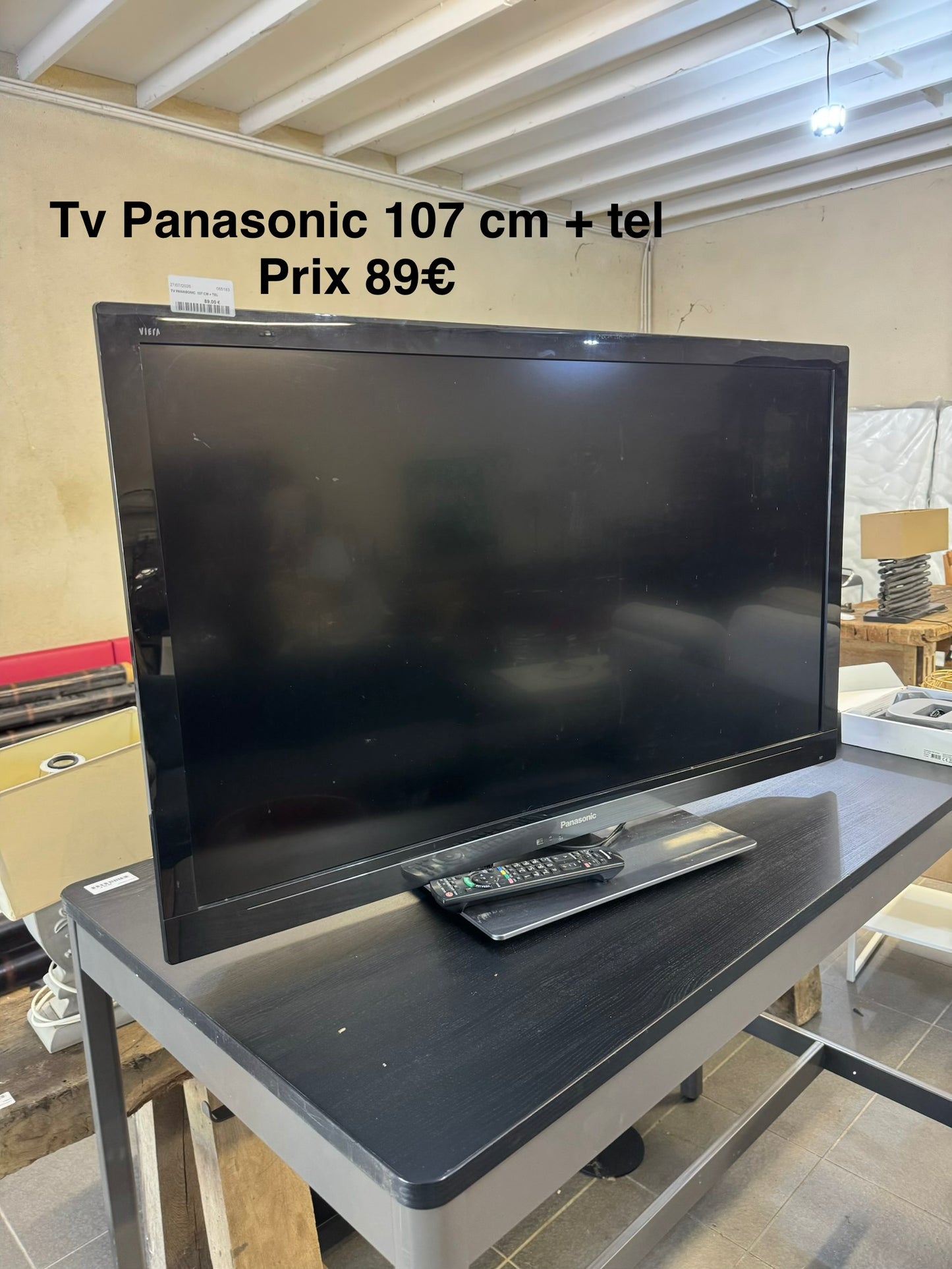 Tv Panasonic 107 cm + tel 065183