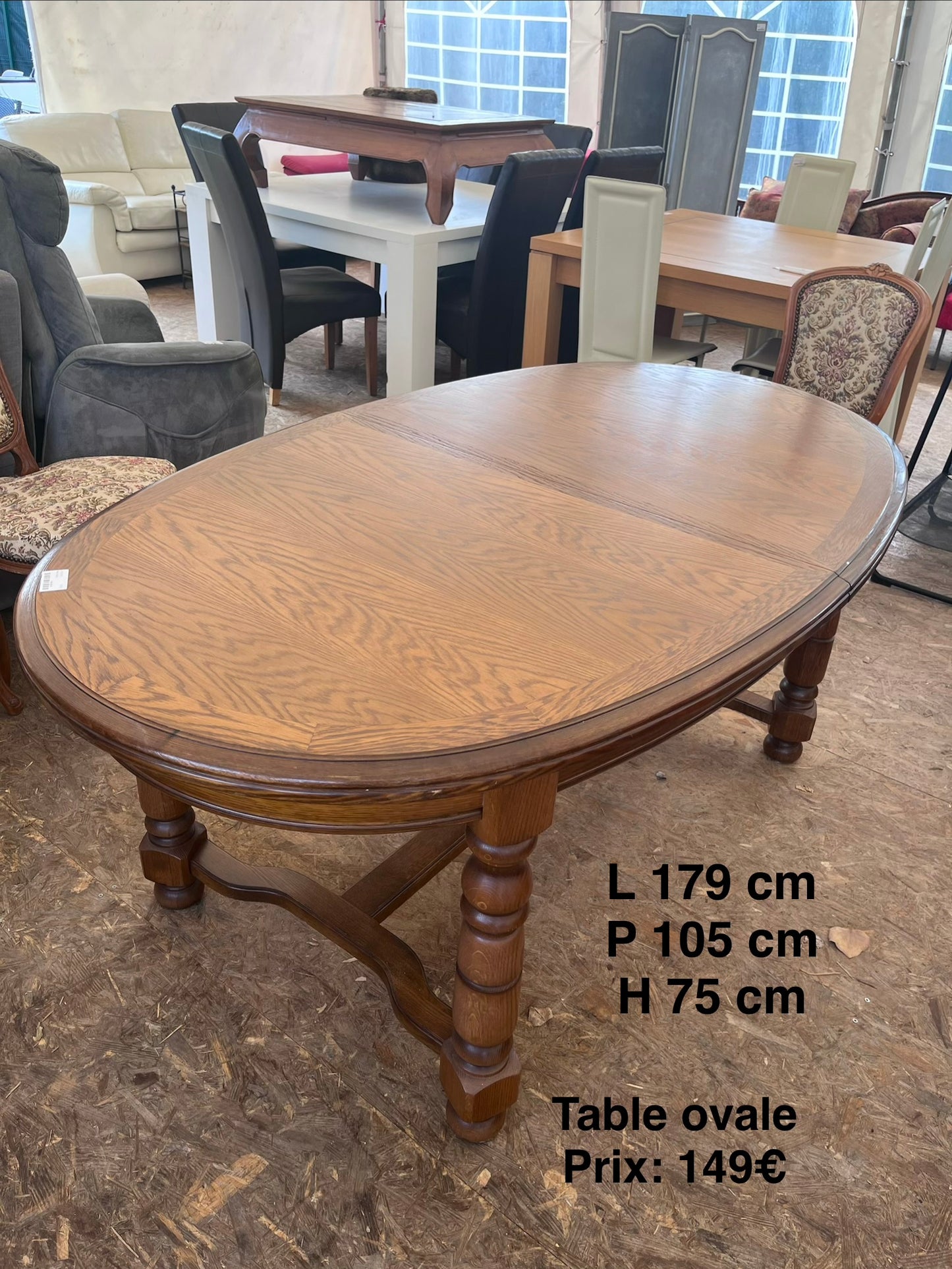 Table ovale 067570