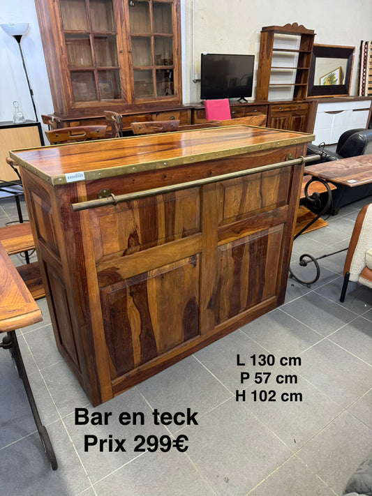 Bar en teck 062090